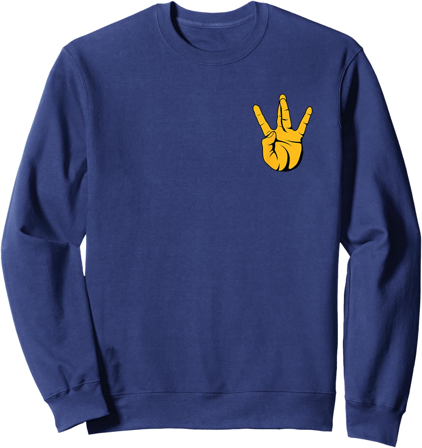 Westside Hip Hop Gangsta Rap Side Sweatshirt - Sweatshirt | Navy