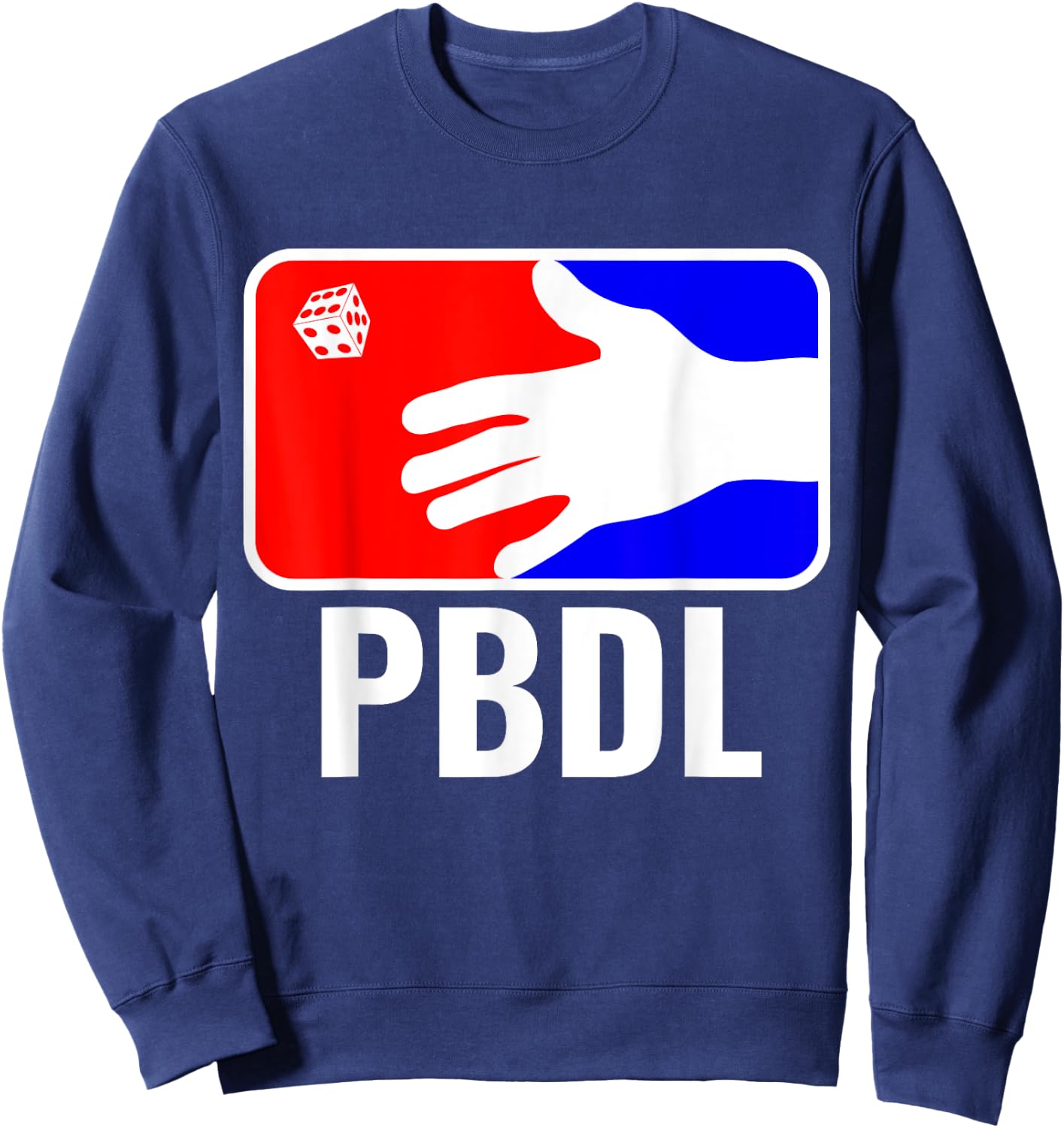 Professional Beer Die League Drinking Game Alcohol Party Sweatshirt - Sweatshirt | Navy