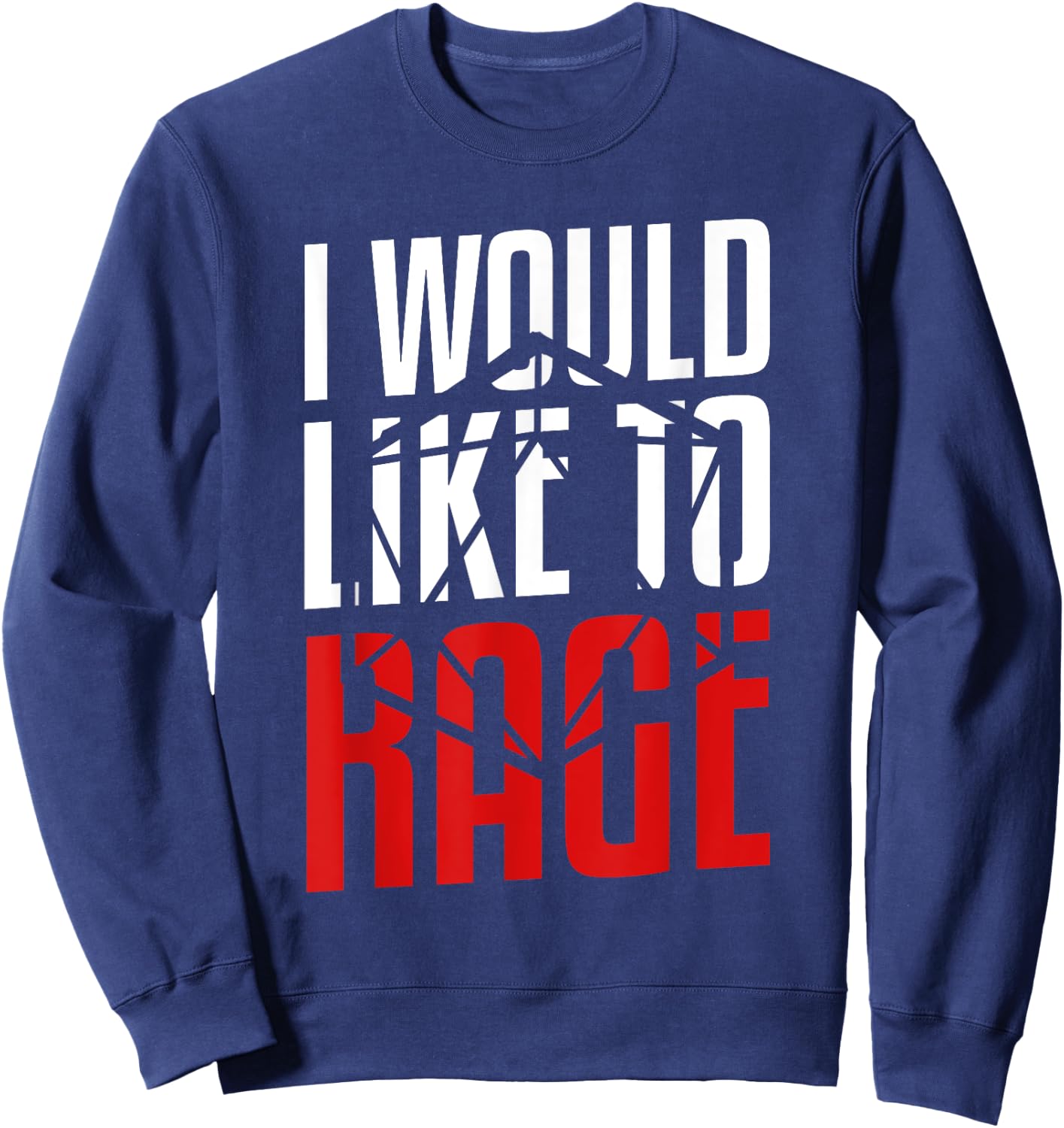 I Would Like To Rage Funny RPG Gift A Gamer Sweatshirt - Sweatshirt | Navy
