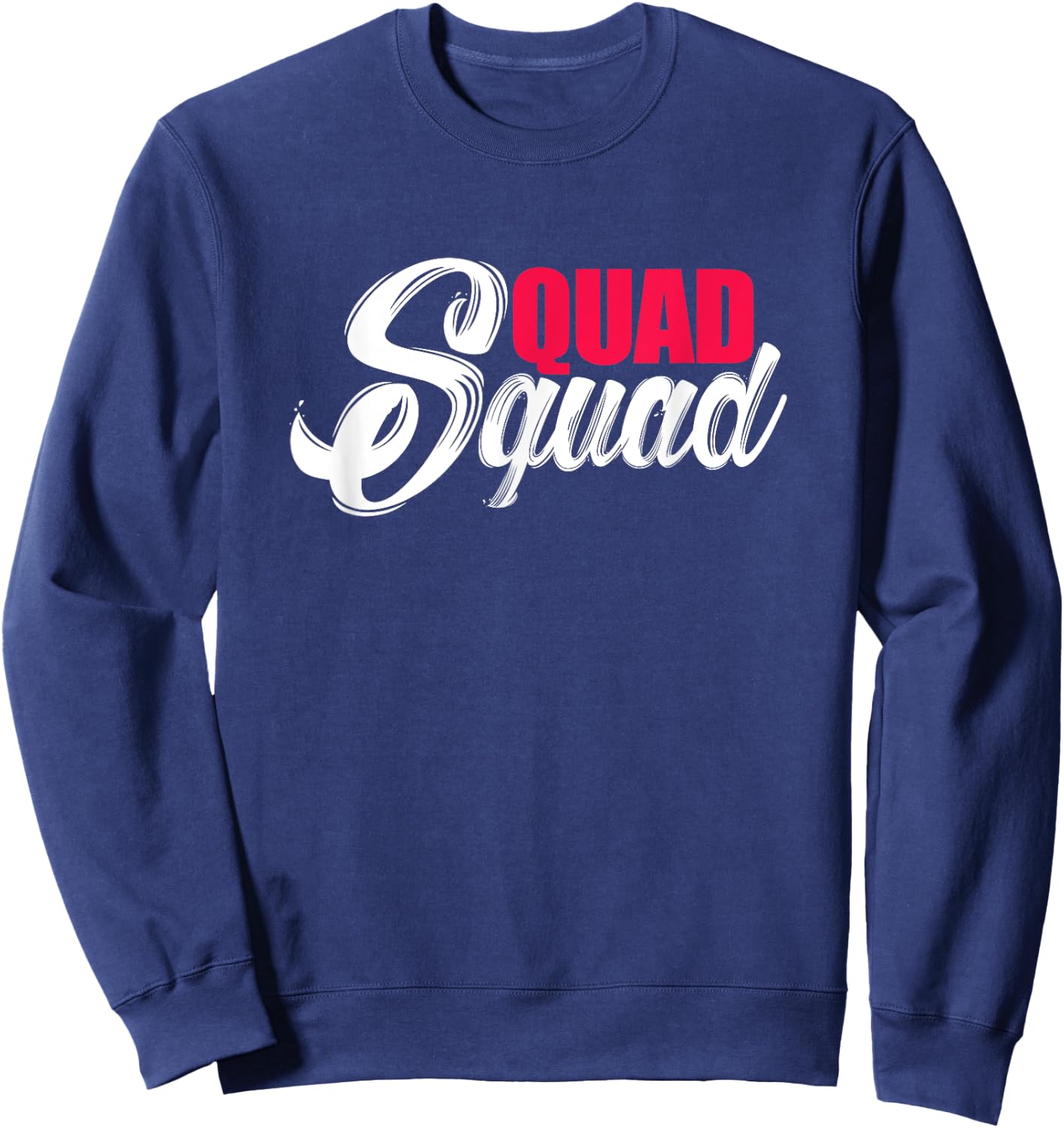 Quad Squad ATV Four Wheeler Biker Sweatshirt - Sweatshirt | Navy