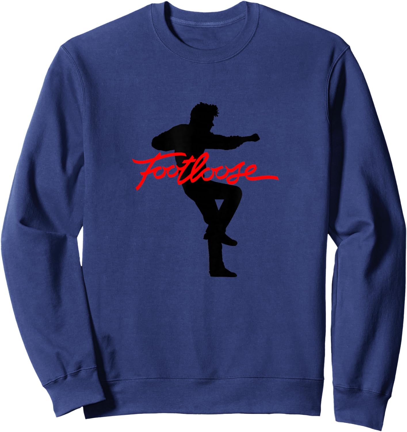 Footloose Silhouette and Logo Sweatshirt - Sweatshirt | Navy