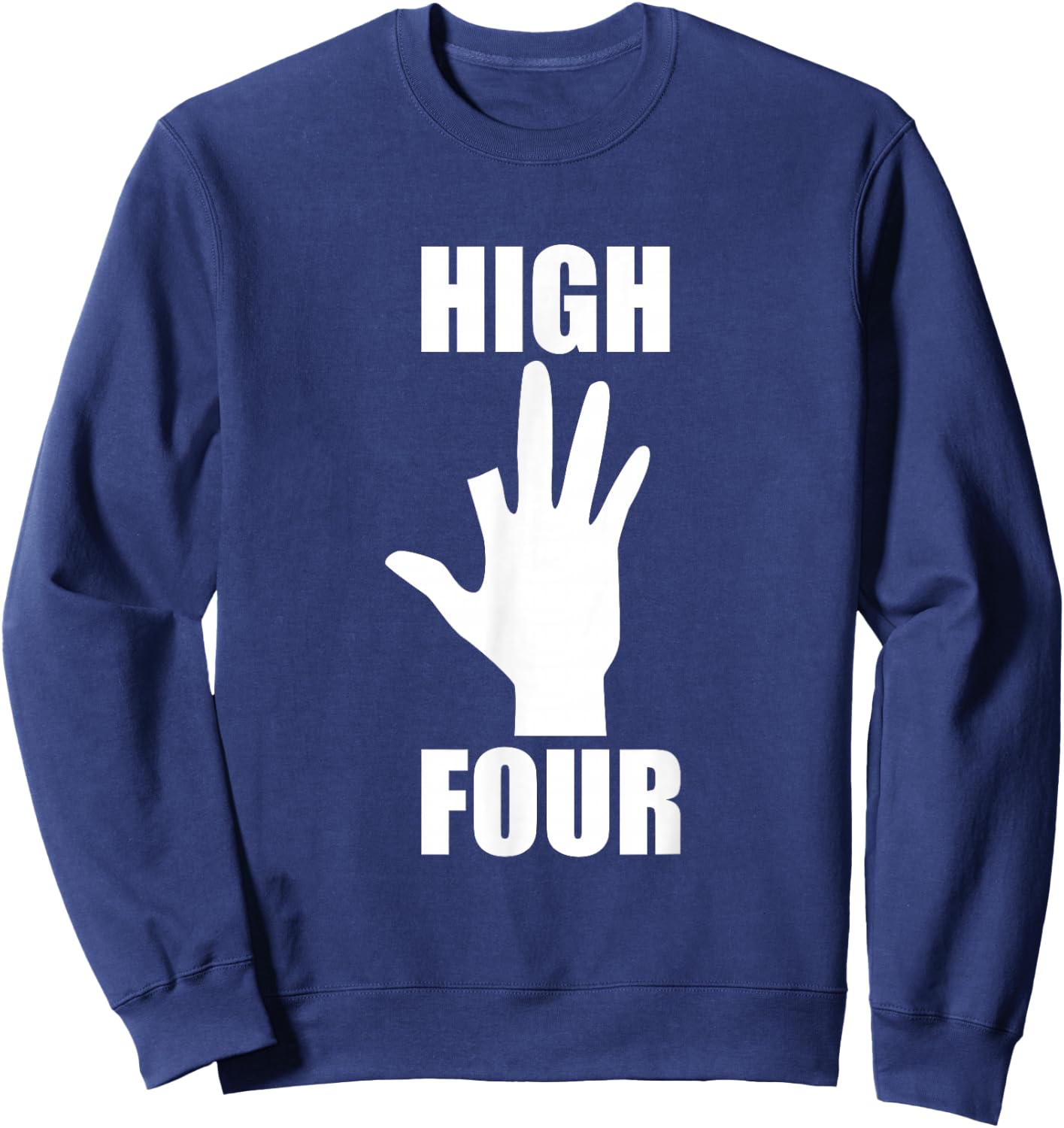 Finger Amputee Outfit Amputation Amputated Missing Finger Sweatshirt - Sweatshirt | Navy
