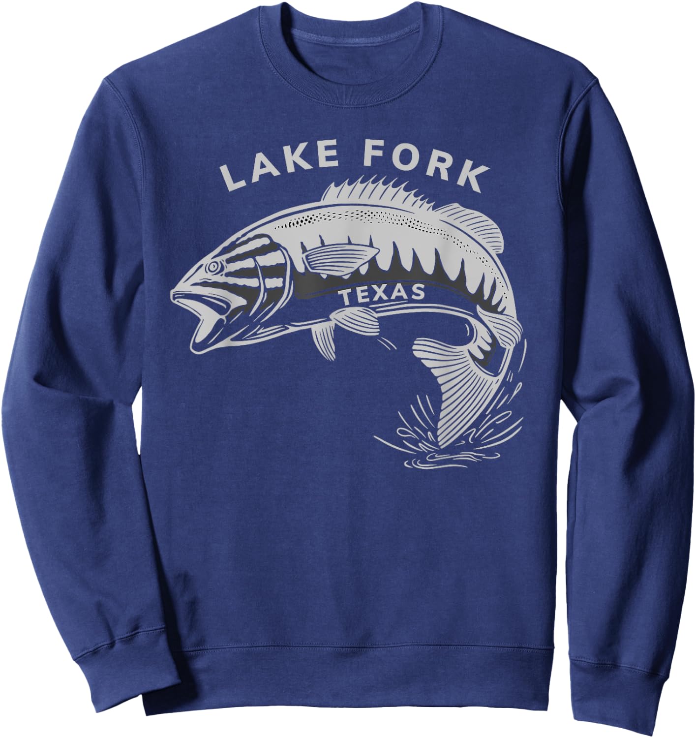 Lake Fork Texas Sweatshirt - Sweatshirt | Navy
