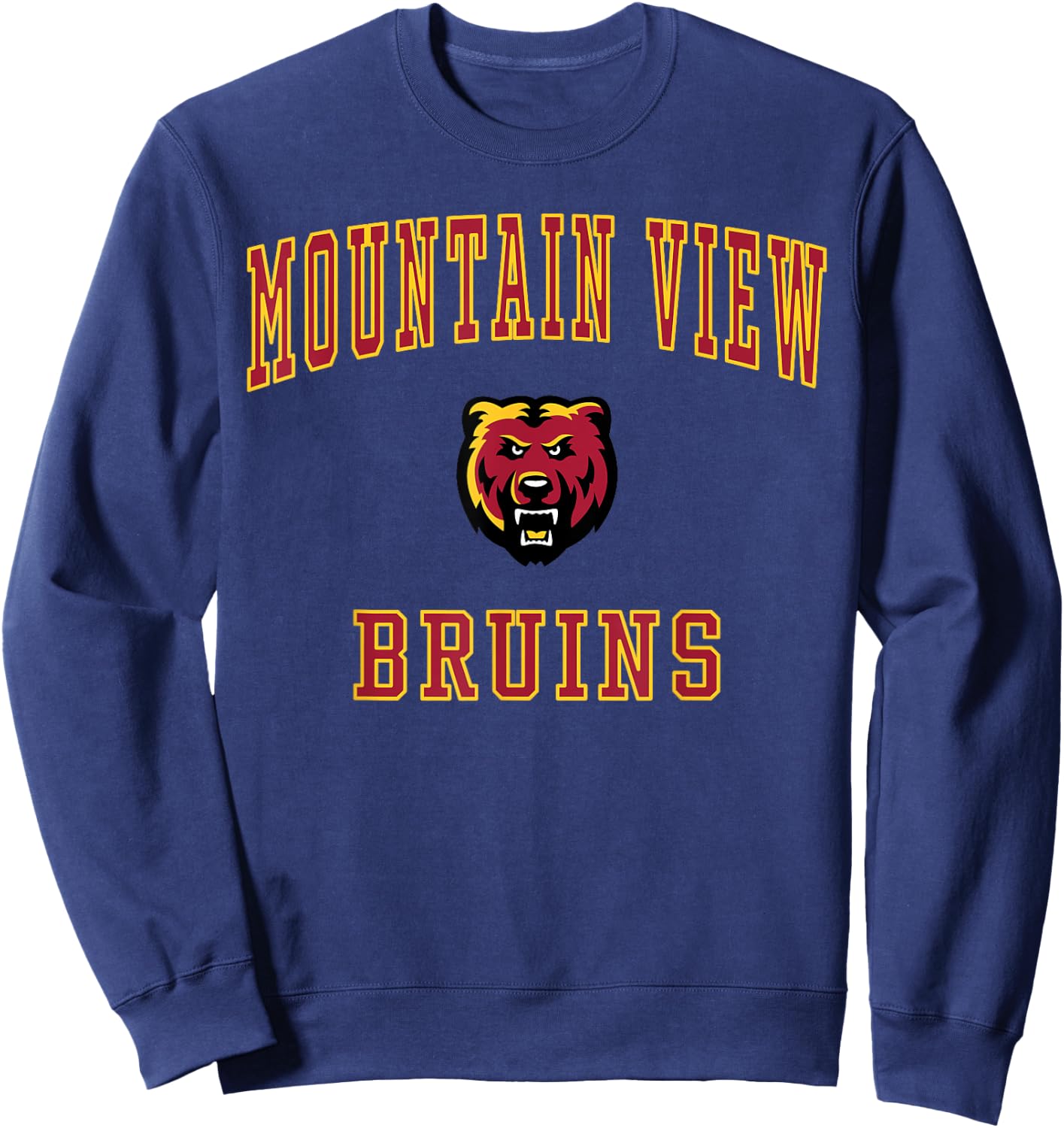 Mountain View High School Bruins Sweatshirt - Sweatshirt | Navy