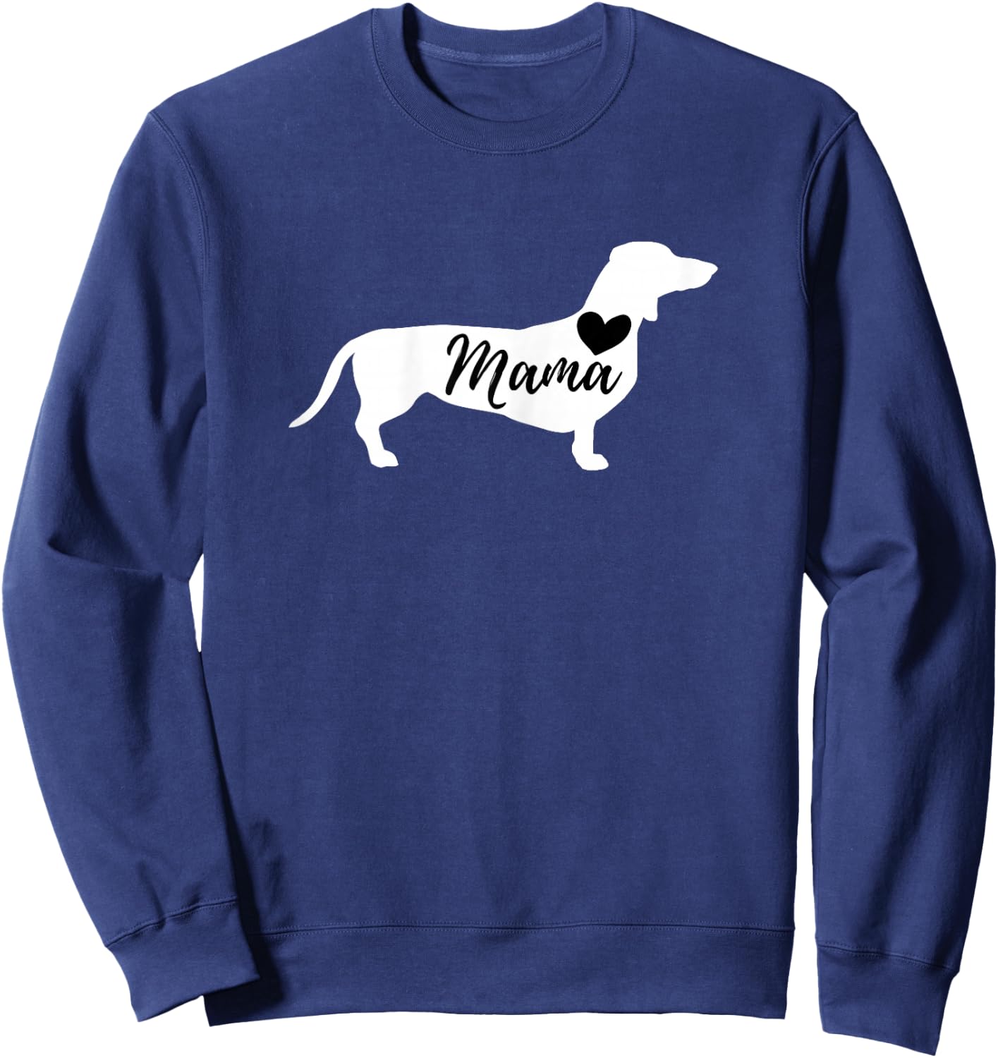 Dachshund Mama - Wiener Dog Badger Dog Sausage Dog Kids Sweatshirt - Sweatshirt | Navy