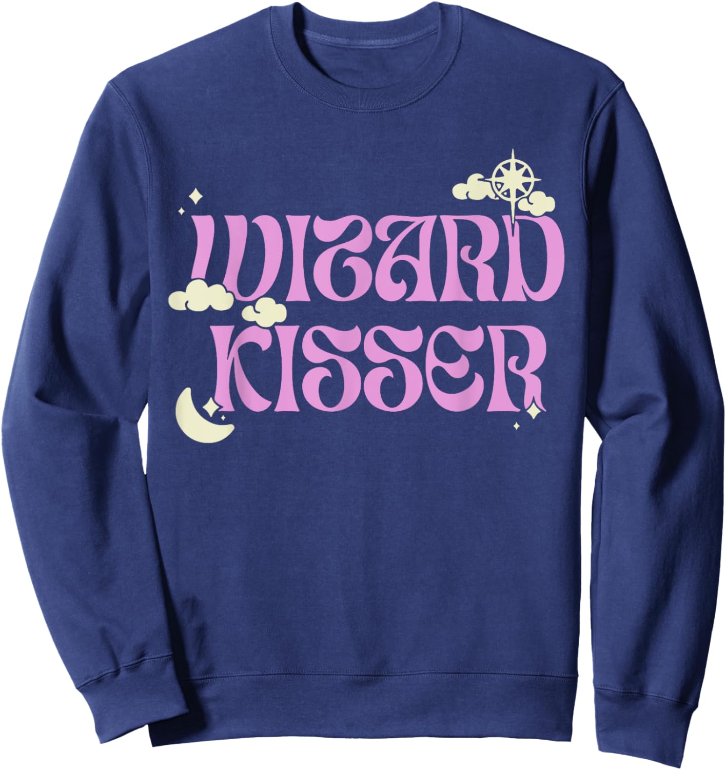 Wizard Kisser Sweatshirt - Sweatshirt | Navy