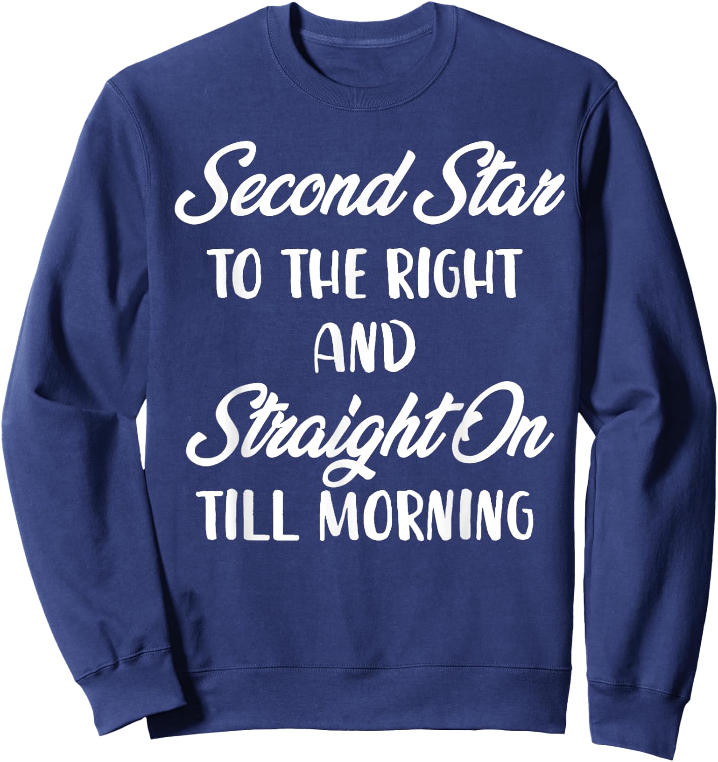 Second Star To The Right Sweatshirt - Sweatshirt | Navy
