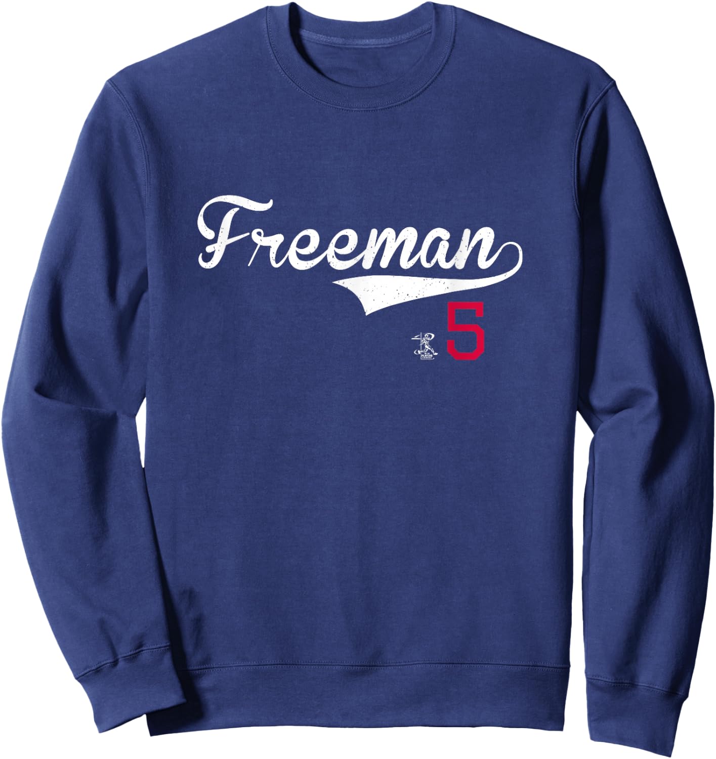 Freddie Freeman Vintage Gameday Los Angeles Baseball MLBPA Sweatshirt - Sweatshirt | Navy