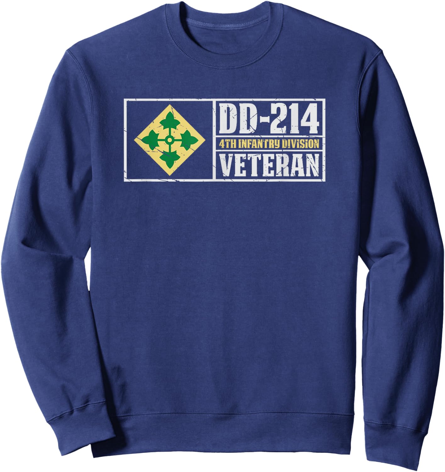 4th Infantry Division Shirt Fourth ID Sweatshirt - Sweatshirt | Navy