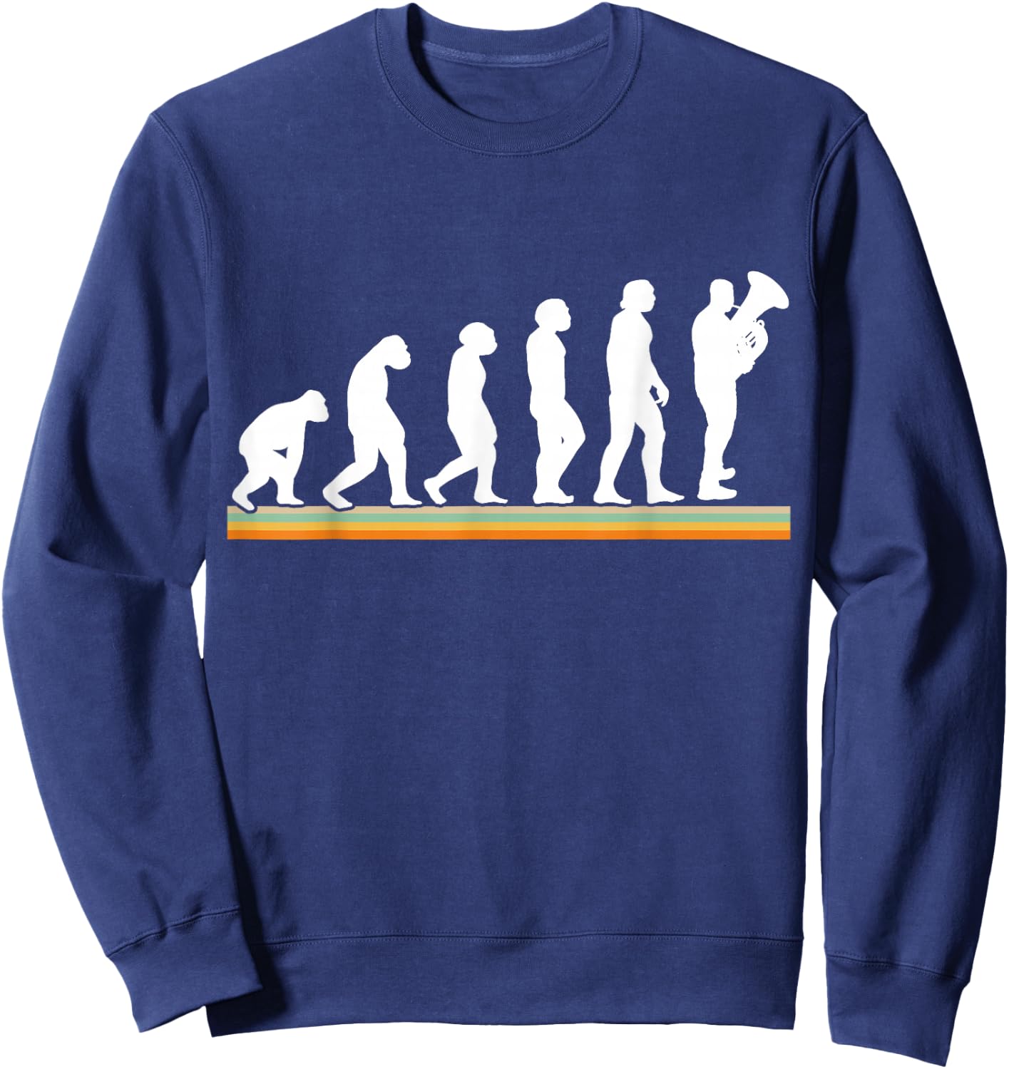 Evolution Tubist Tuba Sweatshirt - Sweatshirt | Navy