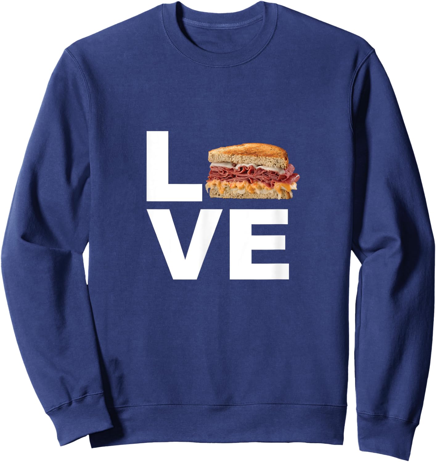 Reuben Sandwich Sweatshirt - Sweatshirt | Navy