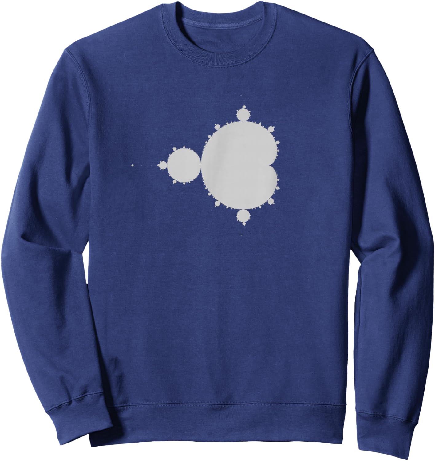 The Mandelbrot Set - Classic Grey Sweatshirt - Sweatshirt | Navy