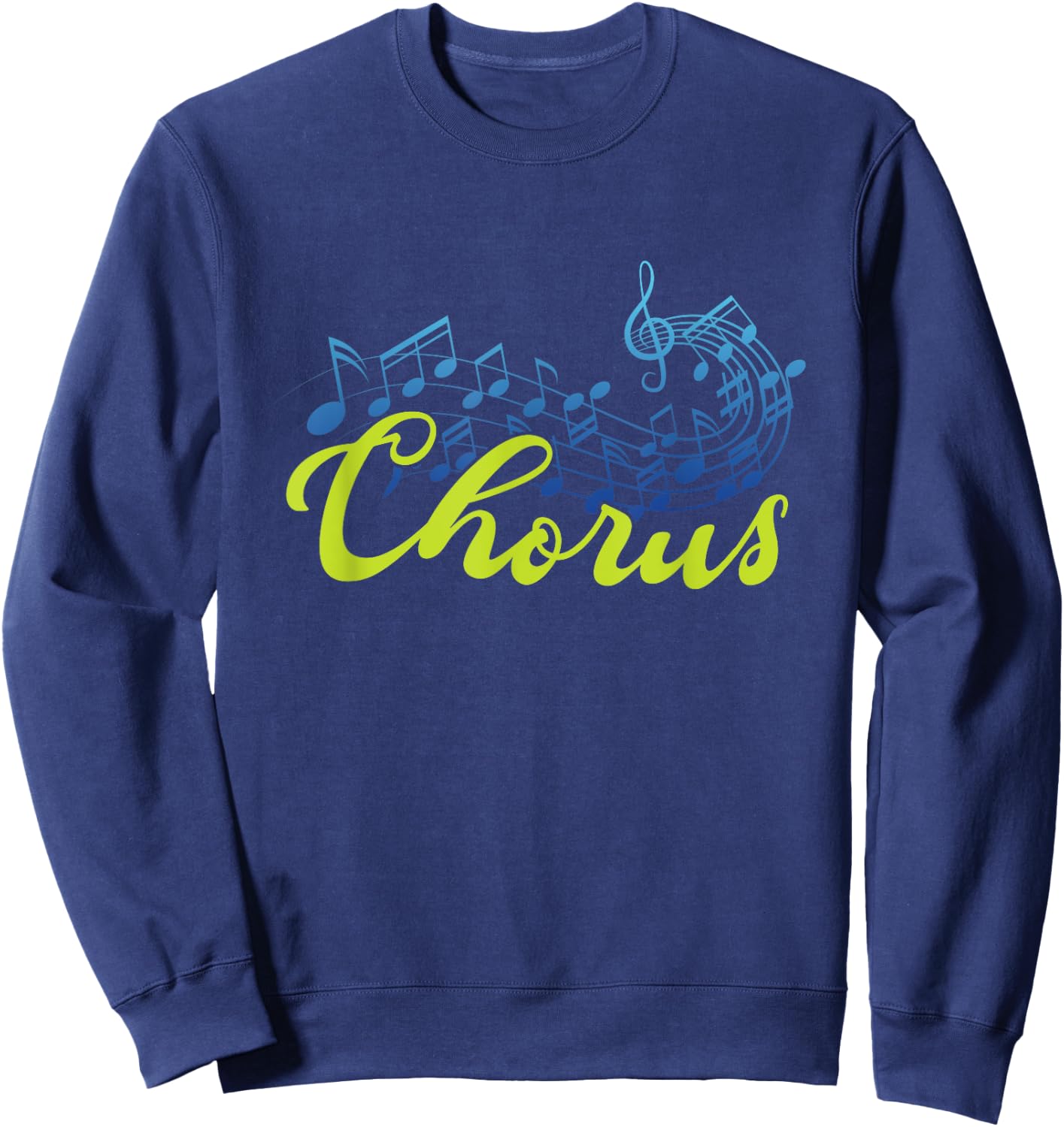 Chorus Choral Music Choir Singer Concert Singing Tenor Gift Sweatshirt - Sweatshirt | Navy
