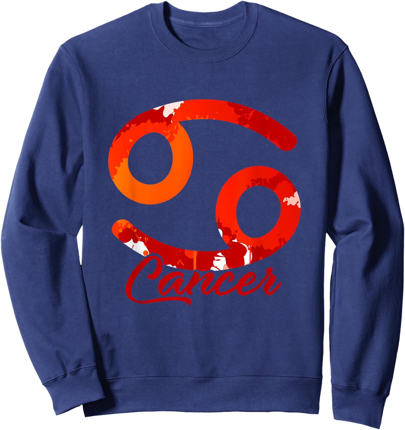 Astrological Sign Gift Symbol Zodiac Sign Cancer Sweatshirt - Sweatshirt | Navy