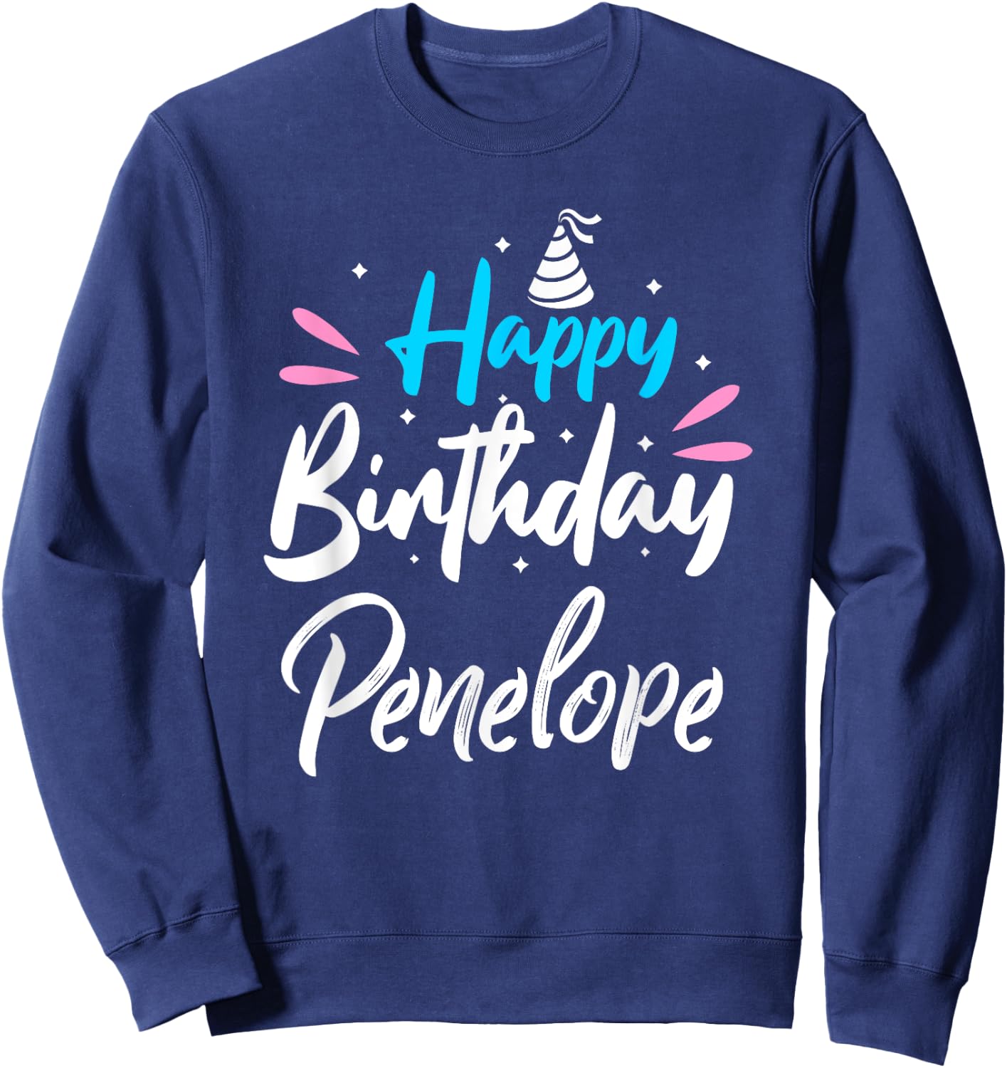 Happy Birthday Penelope Sweatshirt - Sweatshirt | Navy