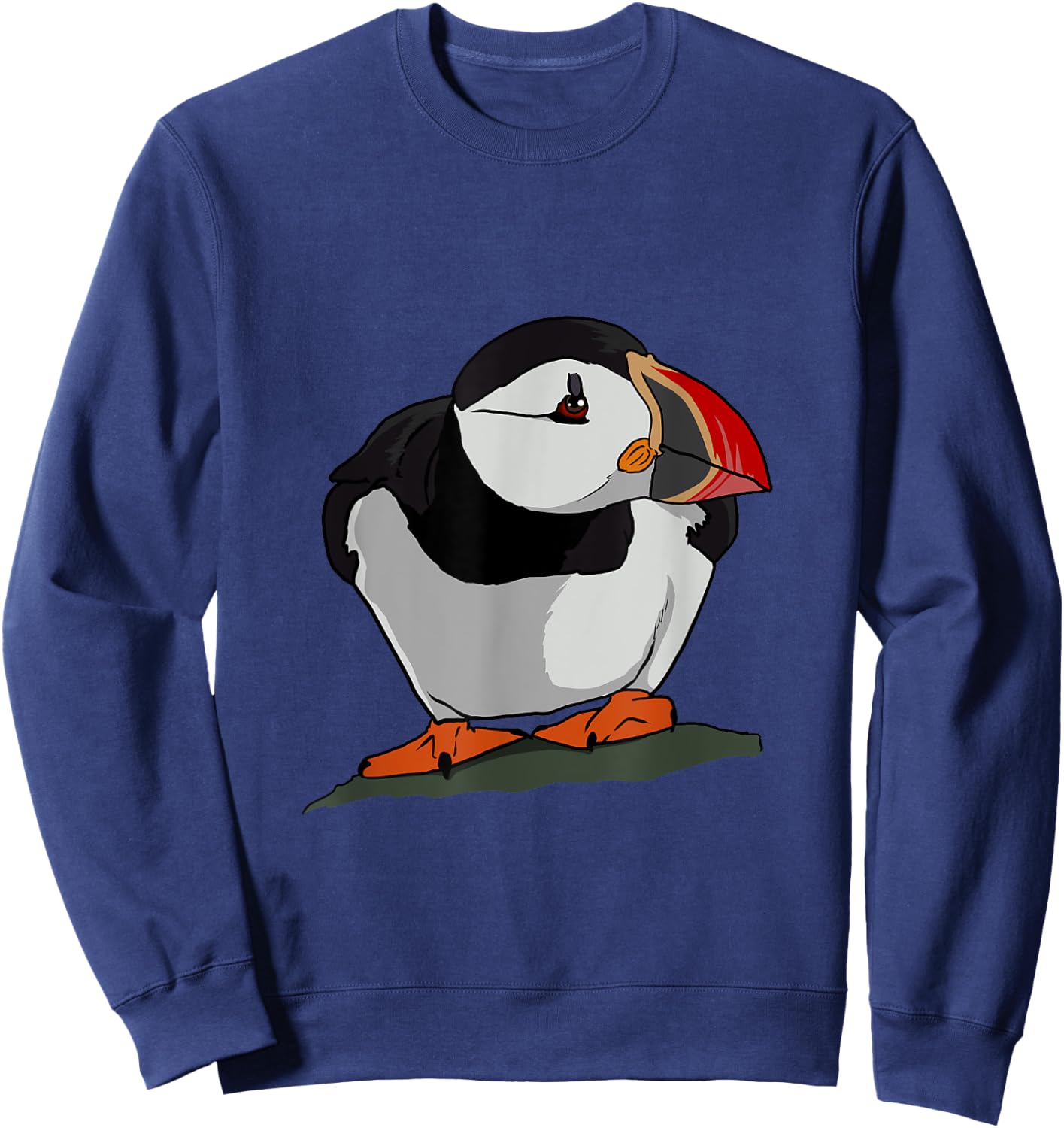 Cute Puffin Baby Gift for Observers Sweatshirt - Sweatshirt | Navy