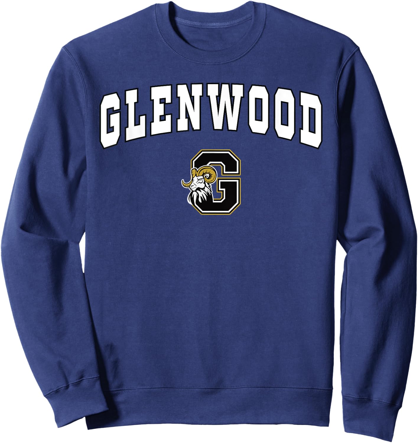 Glenwood High School Rams Sweatshirt - Sweatshirt | Navy