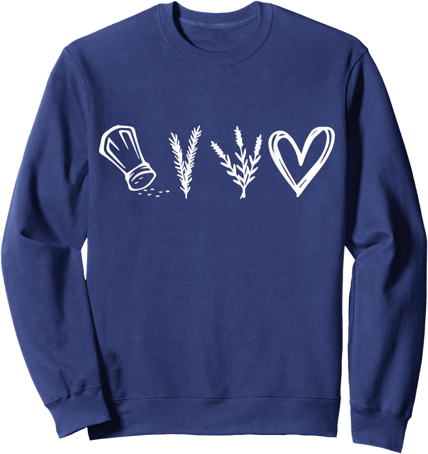 Inspirational Shirt Sweatshirt - Sweatshirt | Navy