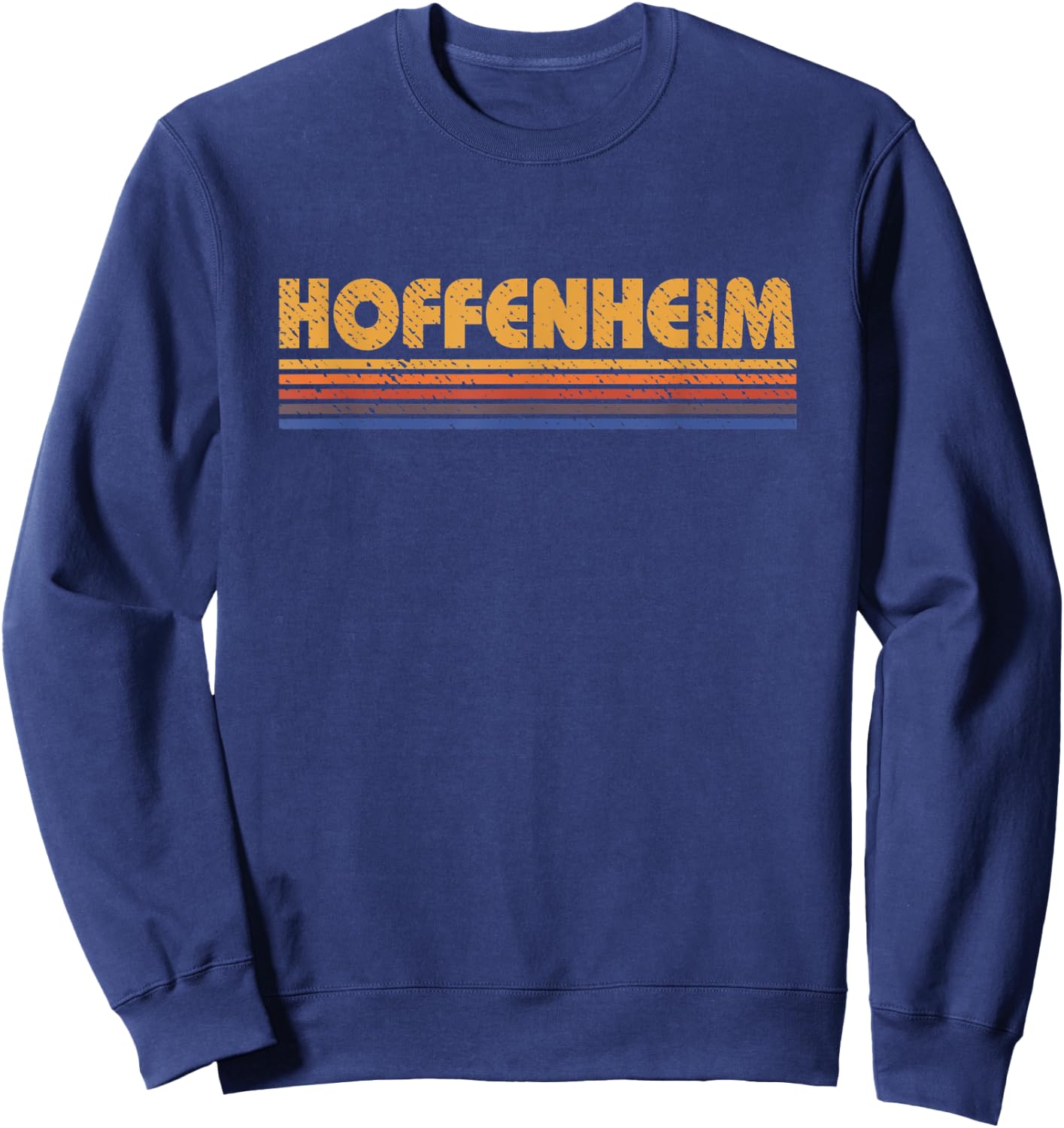Hoffenheim Germany Vintage 80s Style Sweatshirt - Sweatshirt | Navy