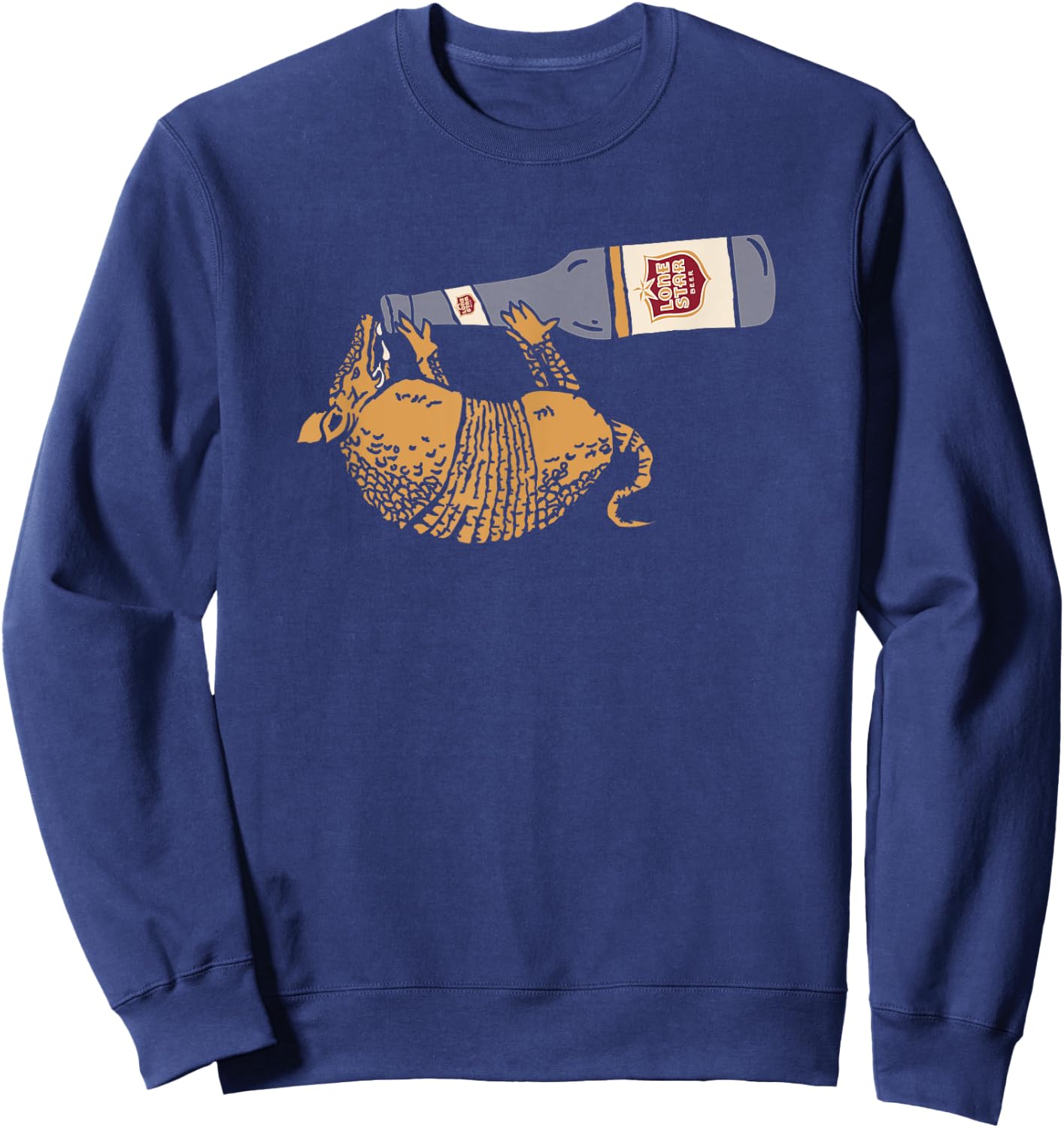 Lone Star Style - Texas Armadillo Sweatshirt - Sweatshirt | Navy