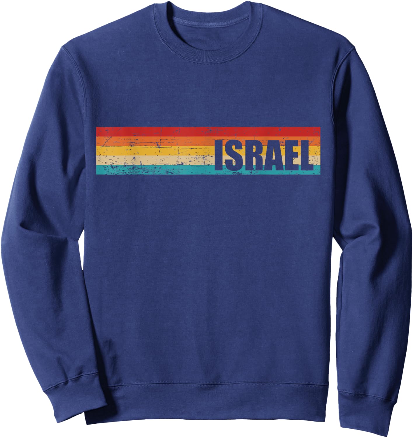 Israel vintage retro Sweatshirt - Sweatshirt | Navy