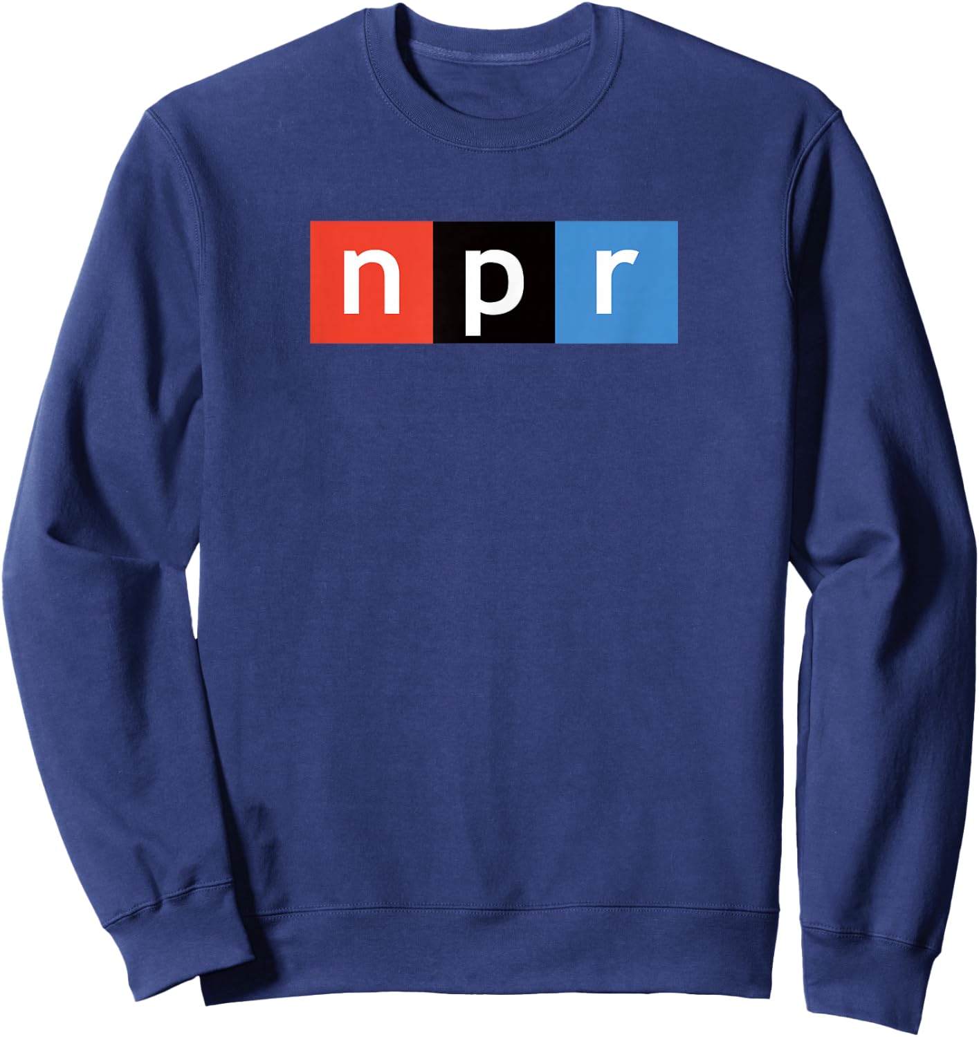 NPR Full Color Logo Sweatshirt - Sweatshirt | Navy