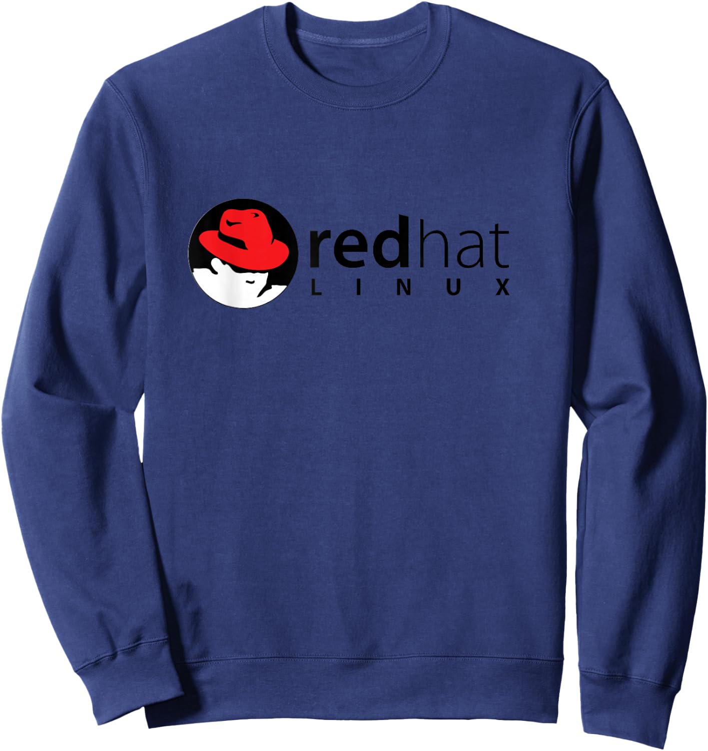 Linux Operating System Collection Funny Linux redhat lover Penguin Tux Open Source Os Sweatshirt - Sweatshirt | Navy