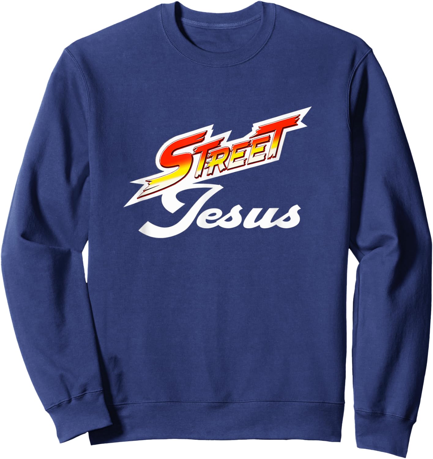 Street Jesus Sweatshirt - Sweatshirt | Navy