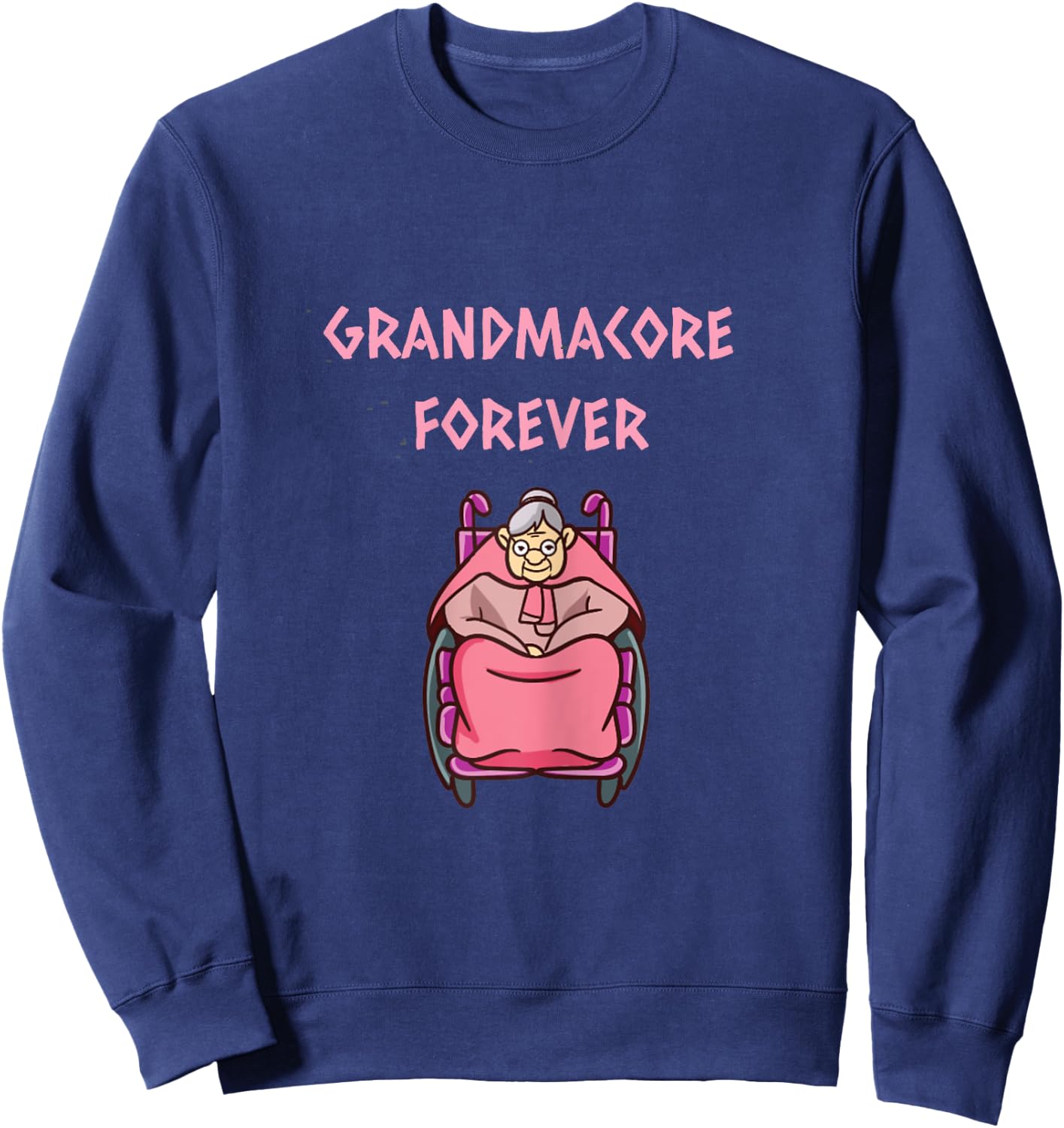 Grandmacore Forever Sweatshirt - Sweatshirt | Navy