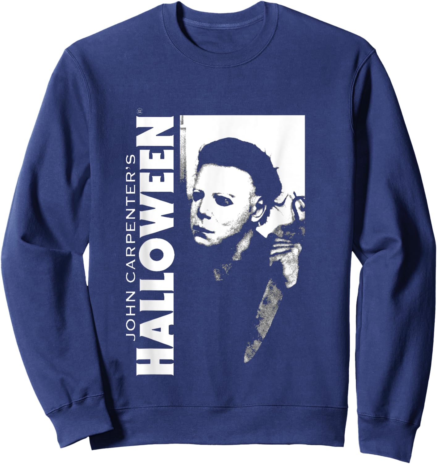 Halloween Michael Myers Hunting For Laurie Sweatshirt - Sweatshirt | Navy