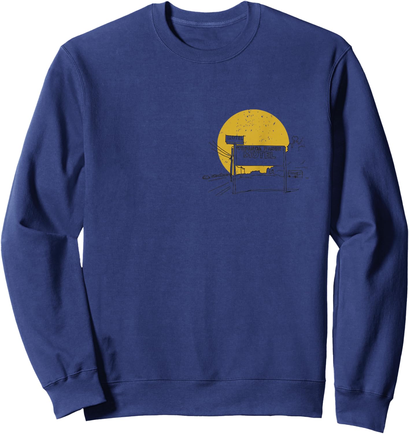 Topanga Ranch Motel Vintage Surf Sweatshirt - Sweatshirt | Navy