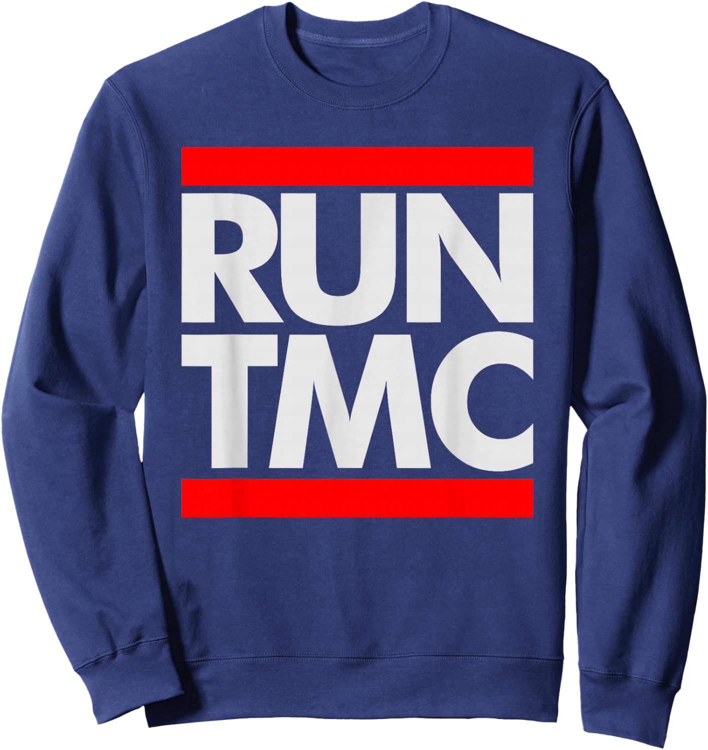 Run TMC Shirt Sports Basketball Fan Gift Sweatshirt - Sweatshirt | Navy