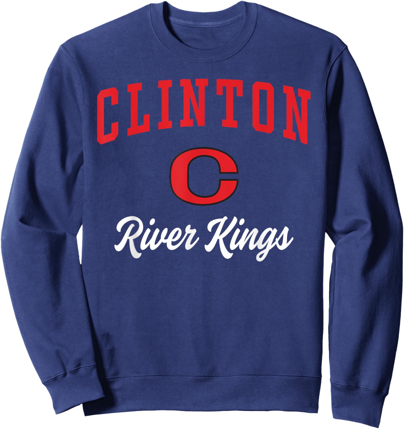 Clinton High School River Kings Sweatshirt - Sweatshirt | Navy