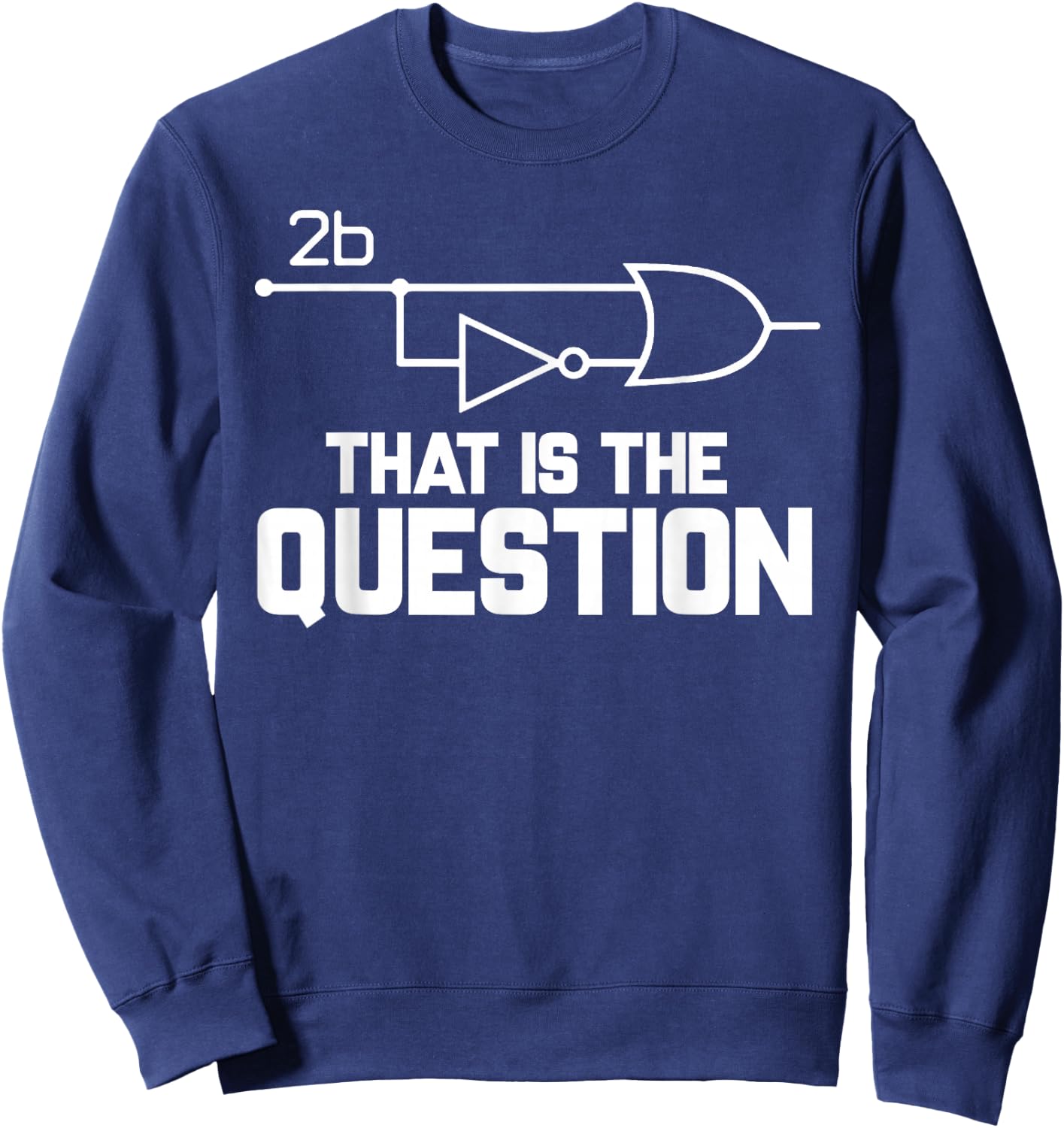 Funny Electrical Engineering Gift Men Women Cool Electronics Sweatshirt - Sweatshirt | Navy