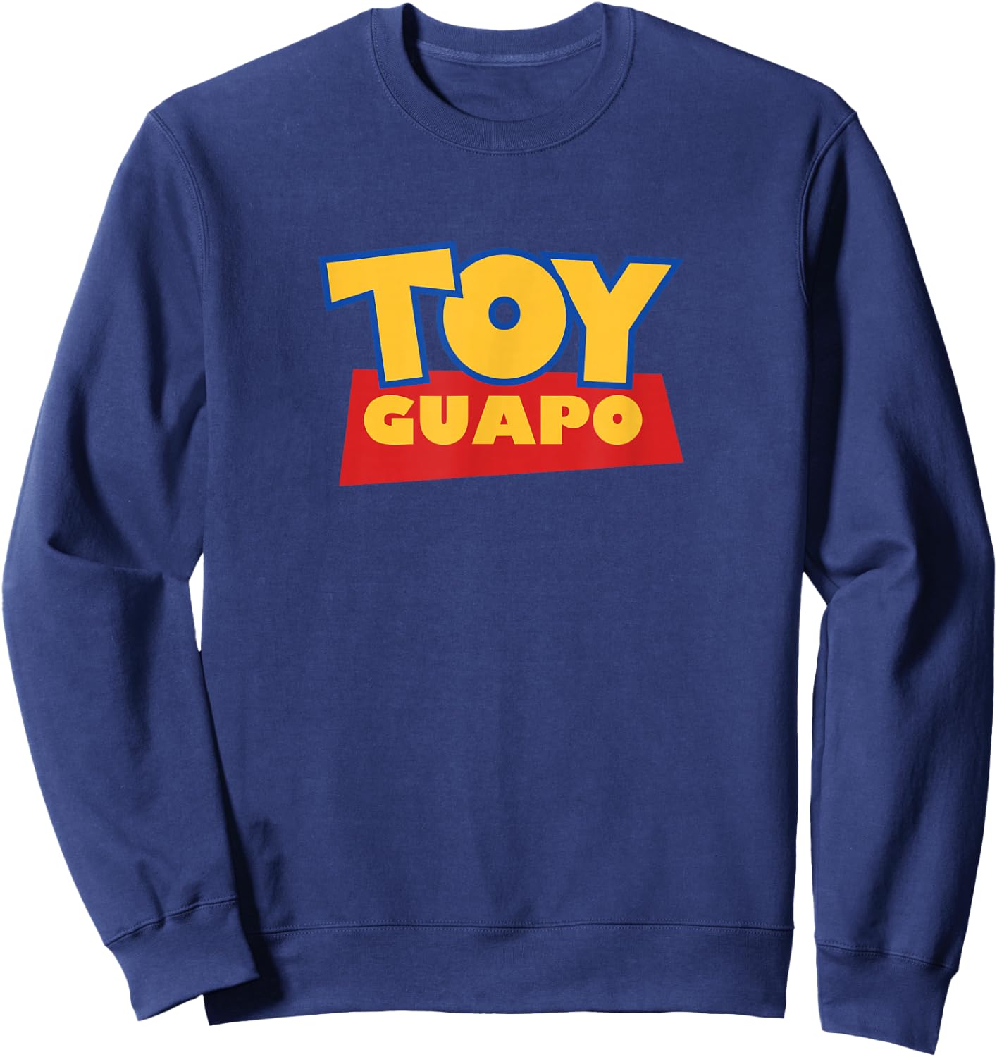 Pan Dulce Designs Men's Funny Toy Guapo - Black, Small, Short Sleeve Sweatshirt - Sweatshirt | Navy