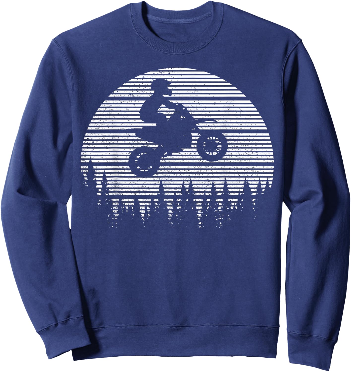 Motocross Enduro Biker MX Motorcycle Gift Sweatshirt - Sweatshirt | Navy