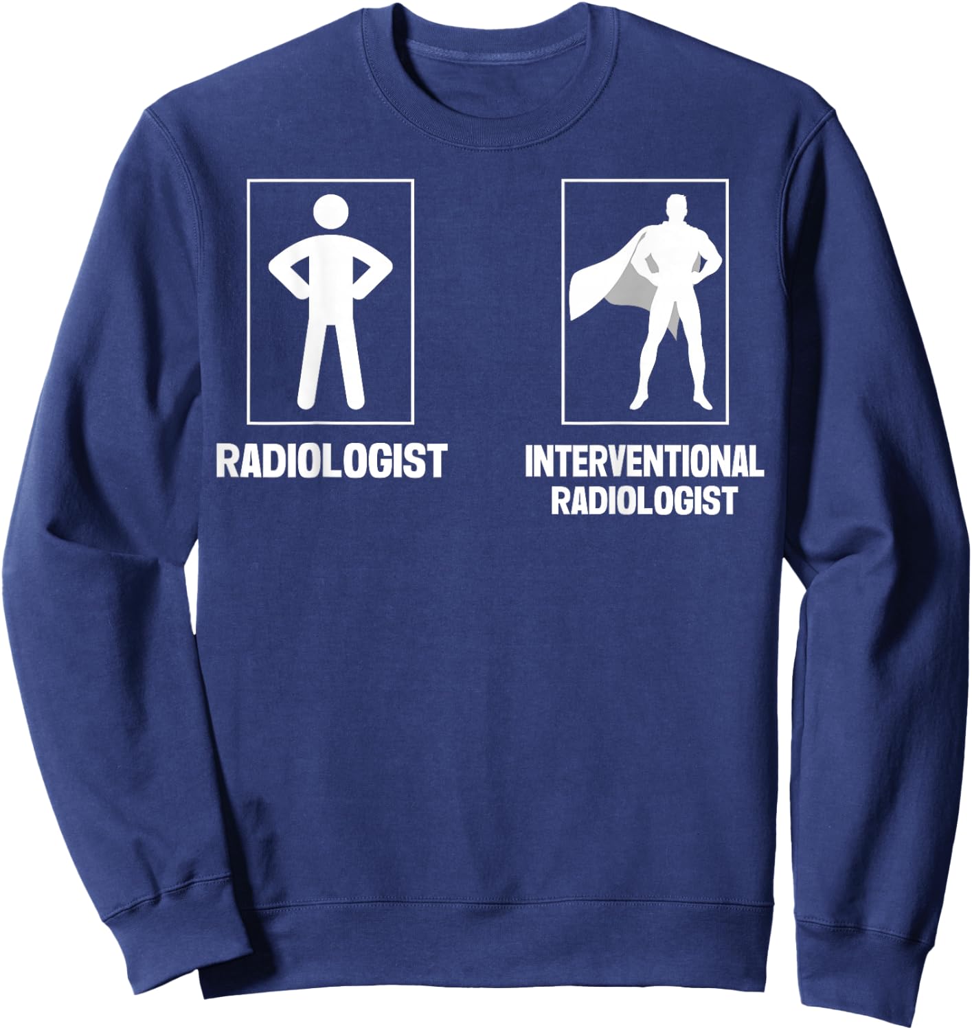 Interventional Radiologist Radiology Sweatshirt - Sweatshirt | Navy