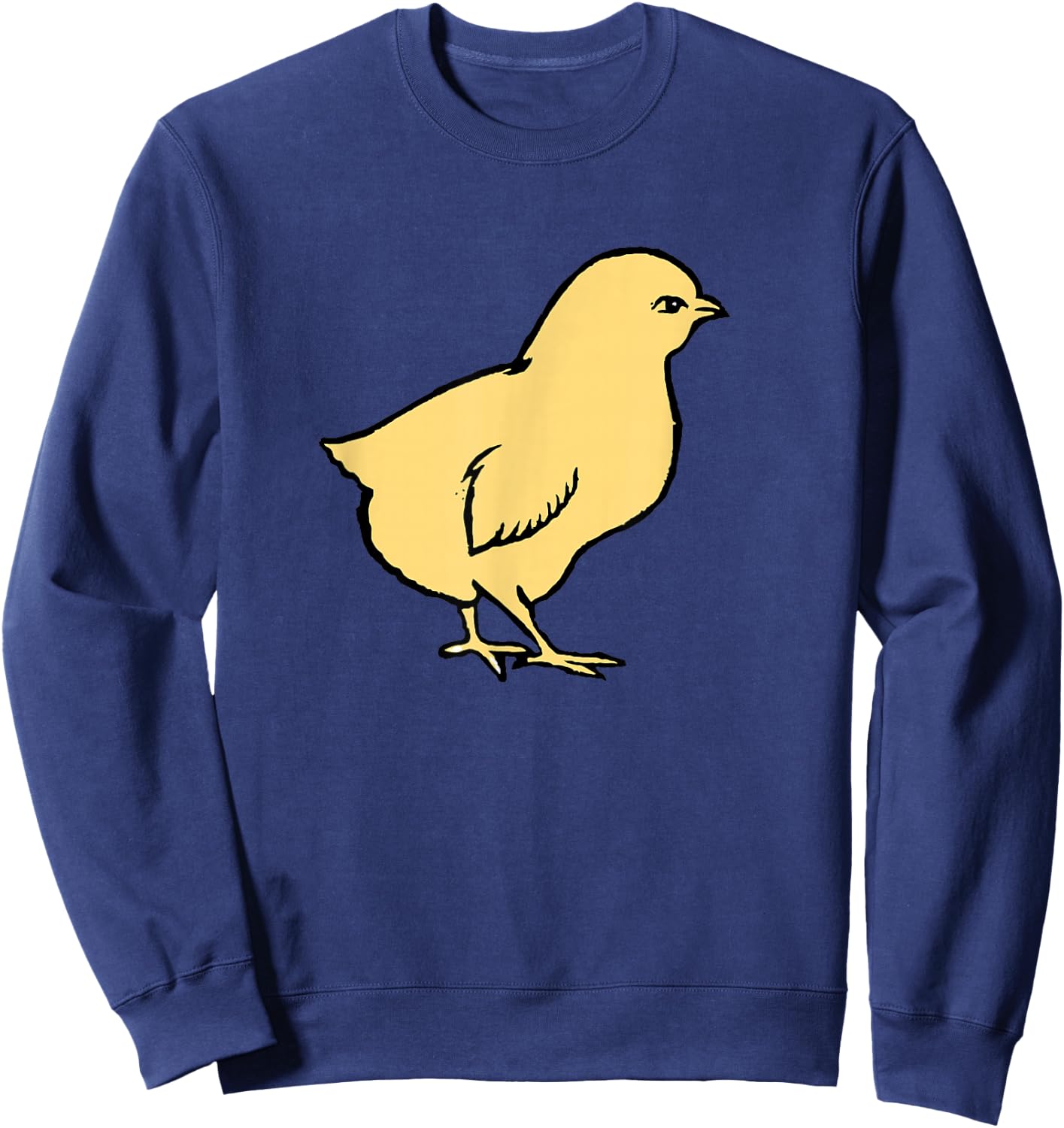 Yellow Baby Chick Sweatshirt - Sweatshirt | Navy