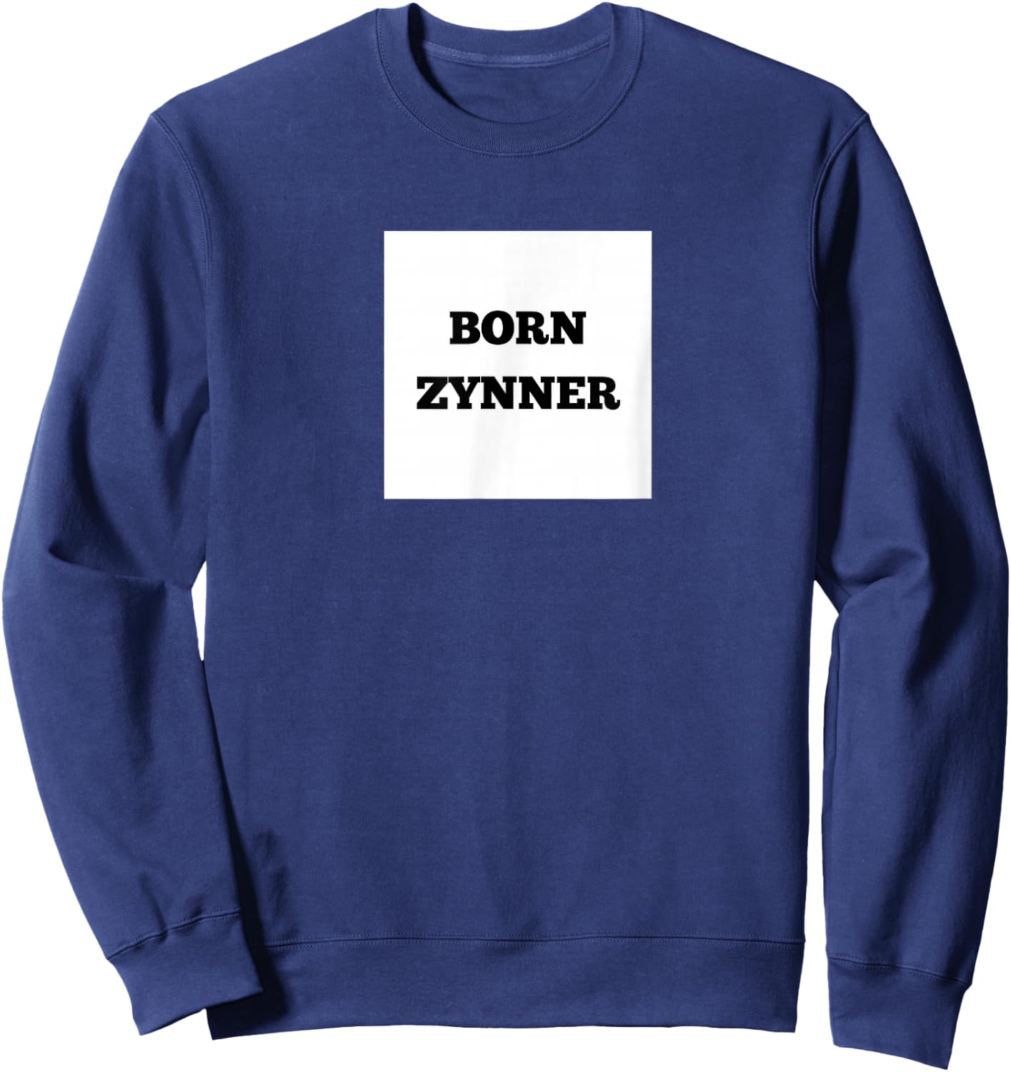 Funny Born Zynner Sweatshirt - Sweatshirt | Navy