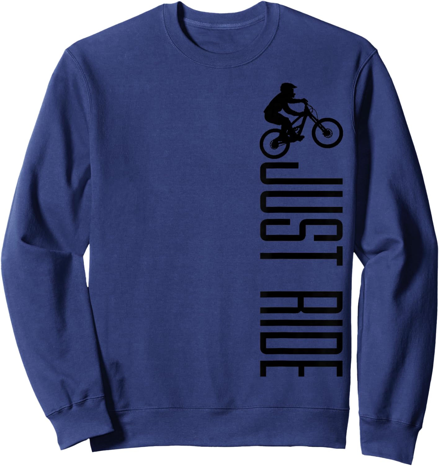Mountain Bike Just Ride MTB Biking Mountain Biker Gift Sweatshirt - Sweatshirt | Navy