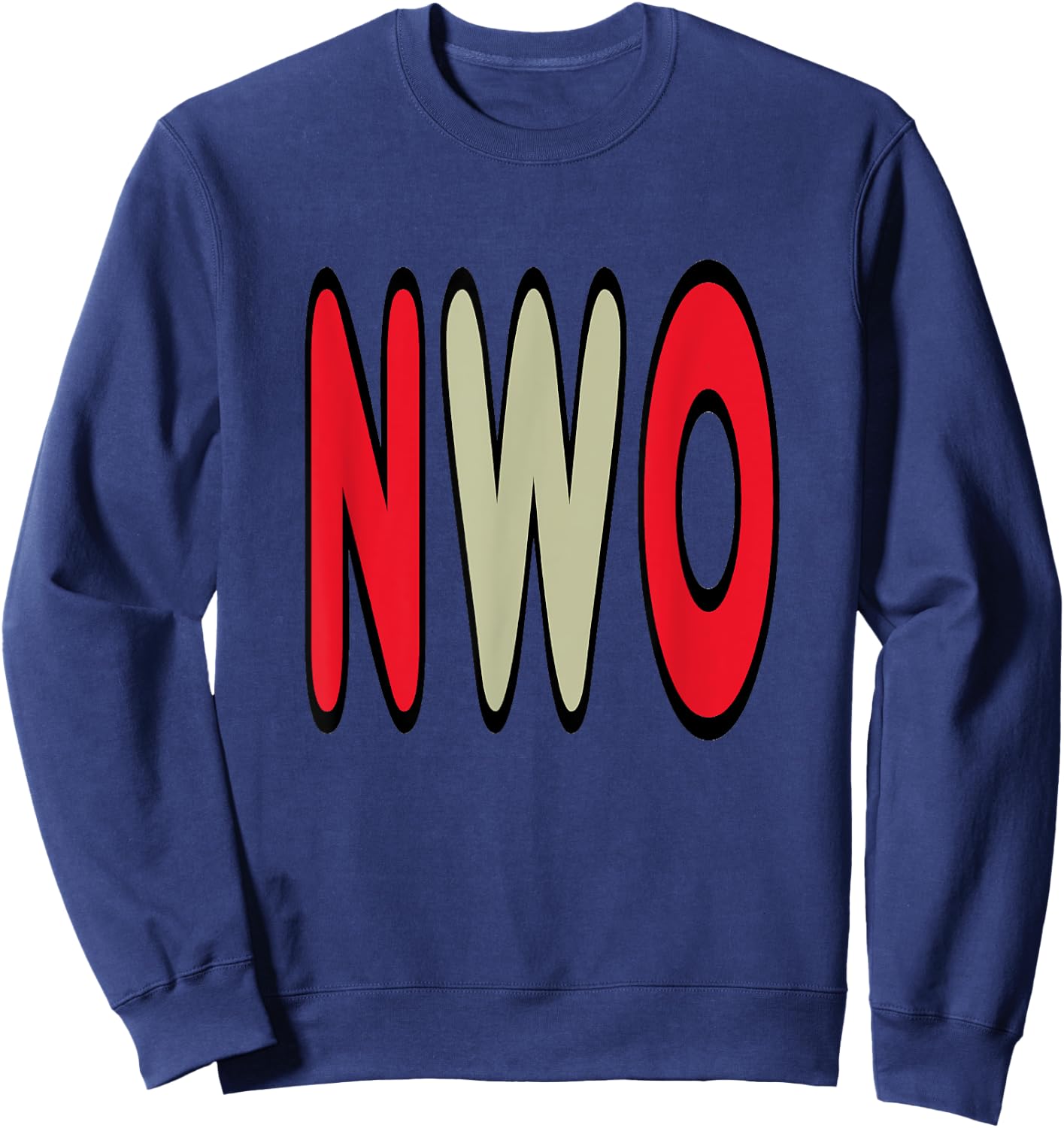 NWO New World Order Sweatshirt - Sweatshirt | Navy