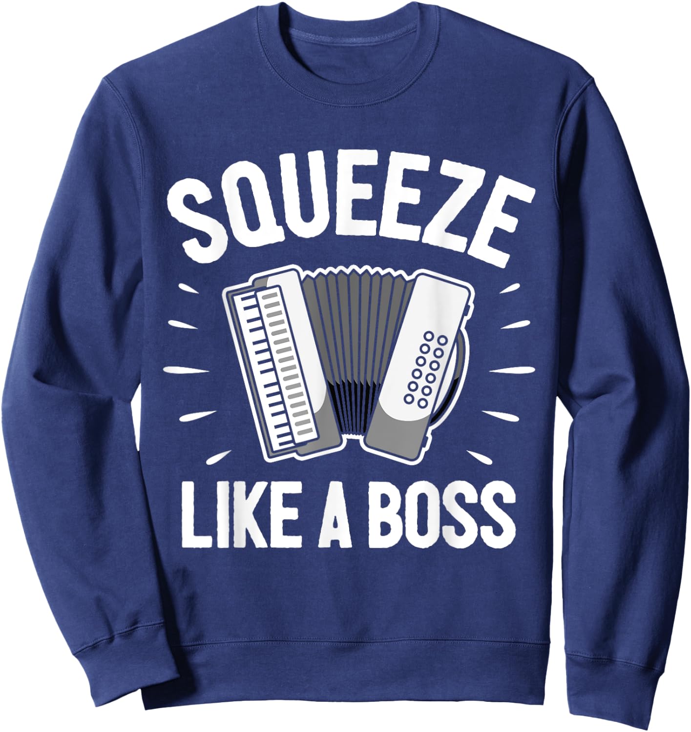 Accordionist Accordion Player Accordion Sweatshirt - Sweatshirt | Navy