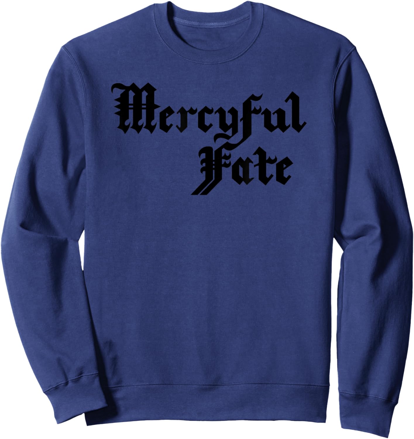 Black Funeral Cross Sweatshirt - Sweatshirt | Navy