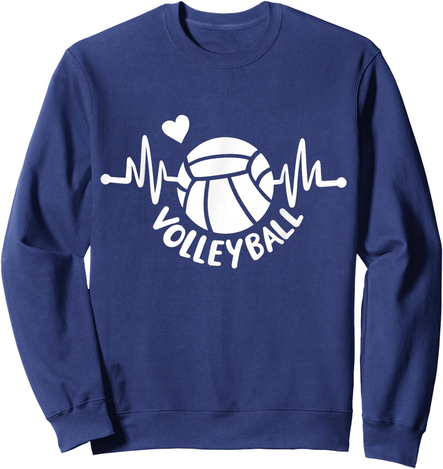 Volleyball Girl Sweatshirt - Sweatshirt | Navy