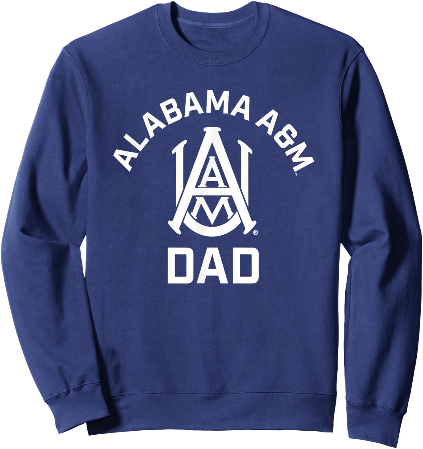 Alabama A&M University Bulldogs Arched Dad Sweatshirt - Sweatshirt | Navy