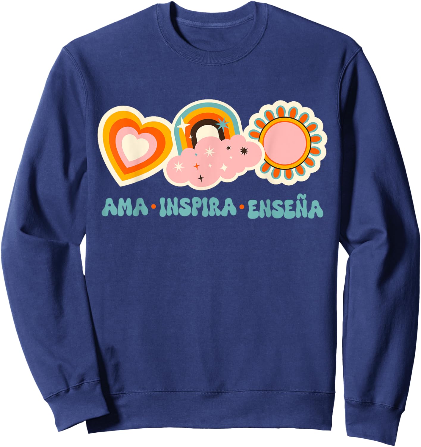 Spanish Teacher Maestra Espanol Women Sweatshirt - Sweatshirt | Navy