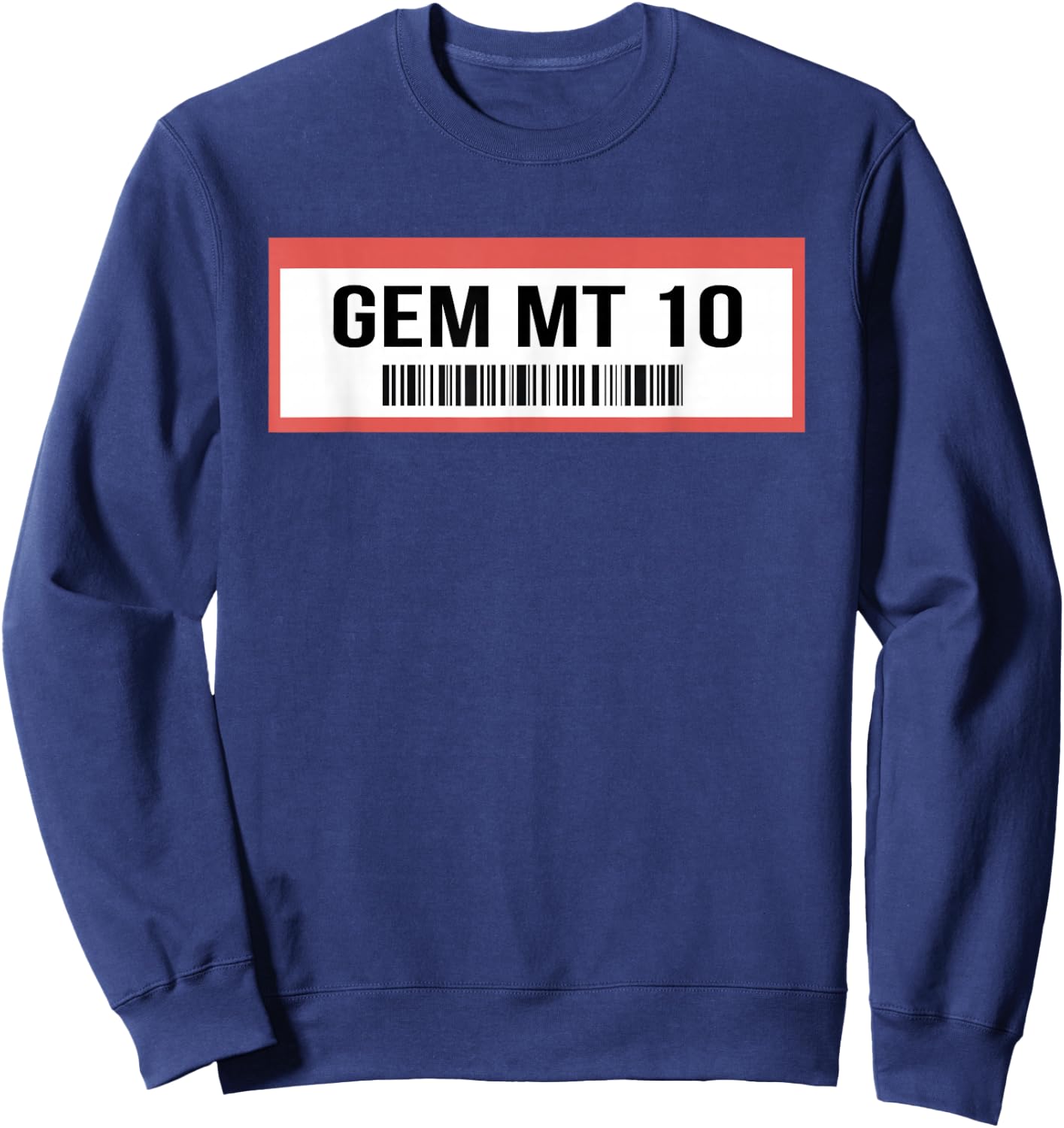 Sports Basketball Baseball Football Hockey Card Collector Sweatshirt - Sweatshirt | Navy