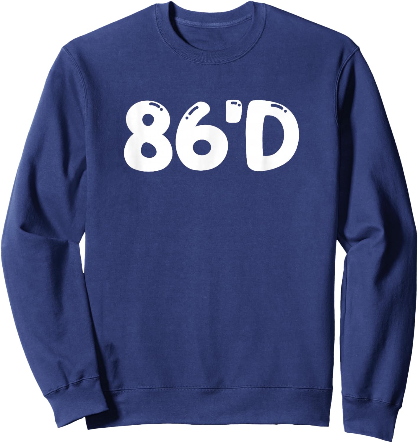 86'd Funny Chef Term Junior Culinary Chef Cook Restaurant Se Sweatshirt - Sweatshirt | Navy