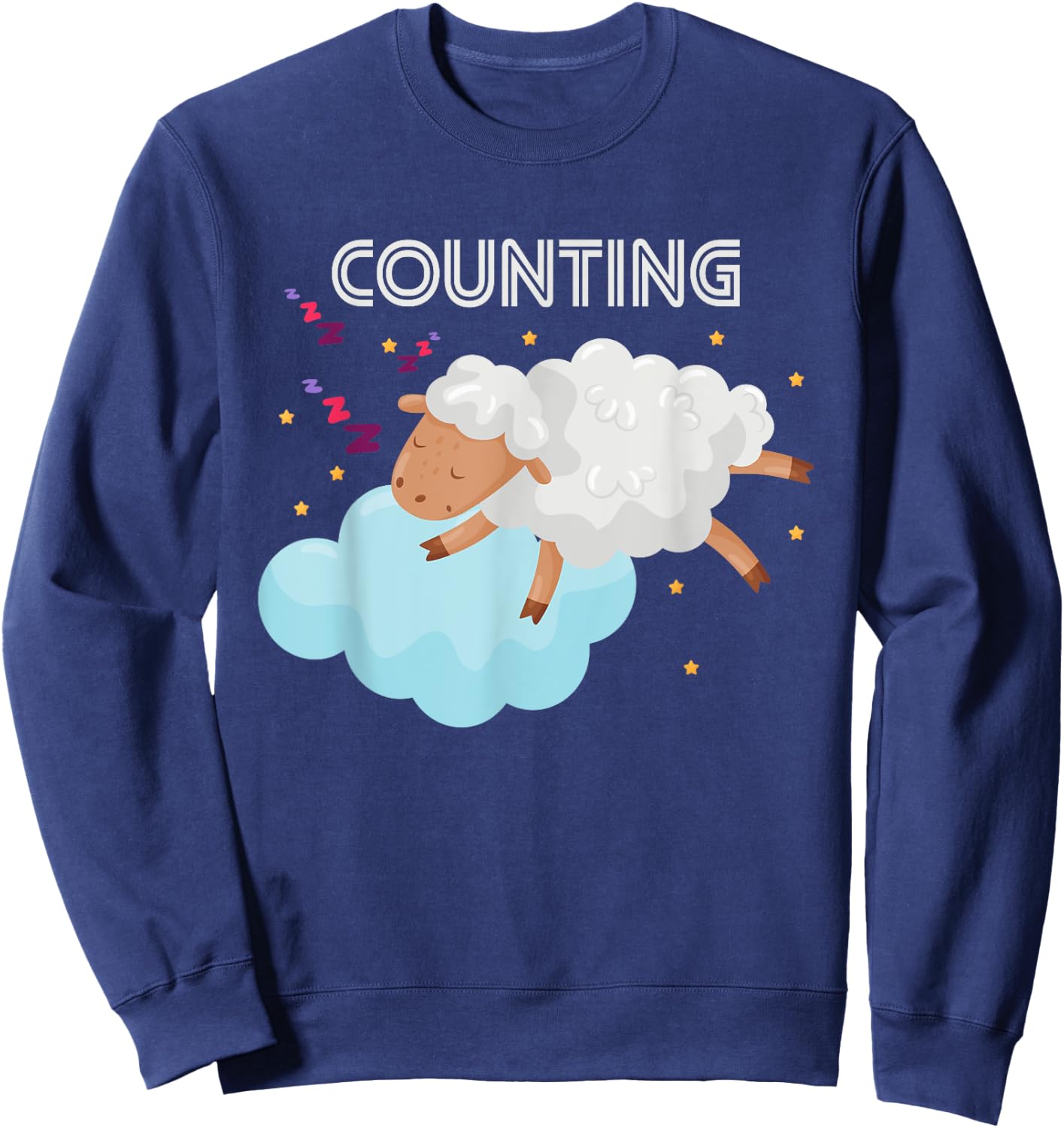 Counting Sheep Sweatshirt - Sweatshirt | Navy