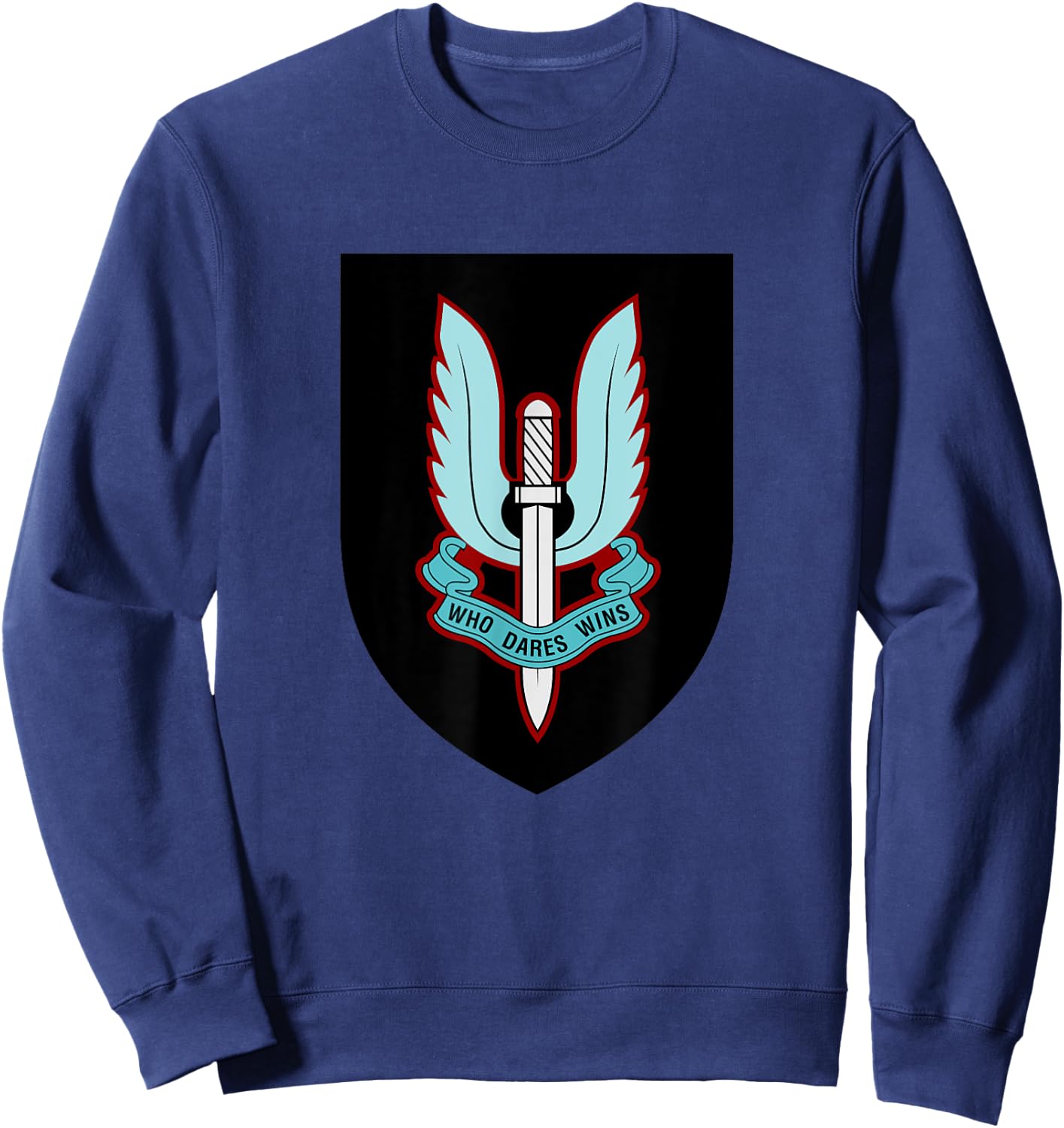 British Army Special Forces UK SAS Air Military Veteran Sweatshirt - Sweatshirt | Navy